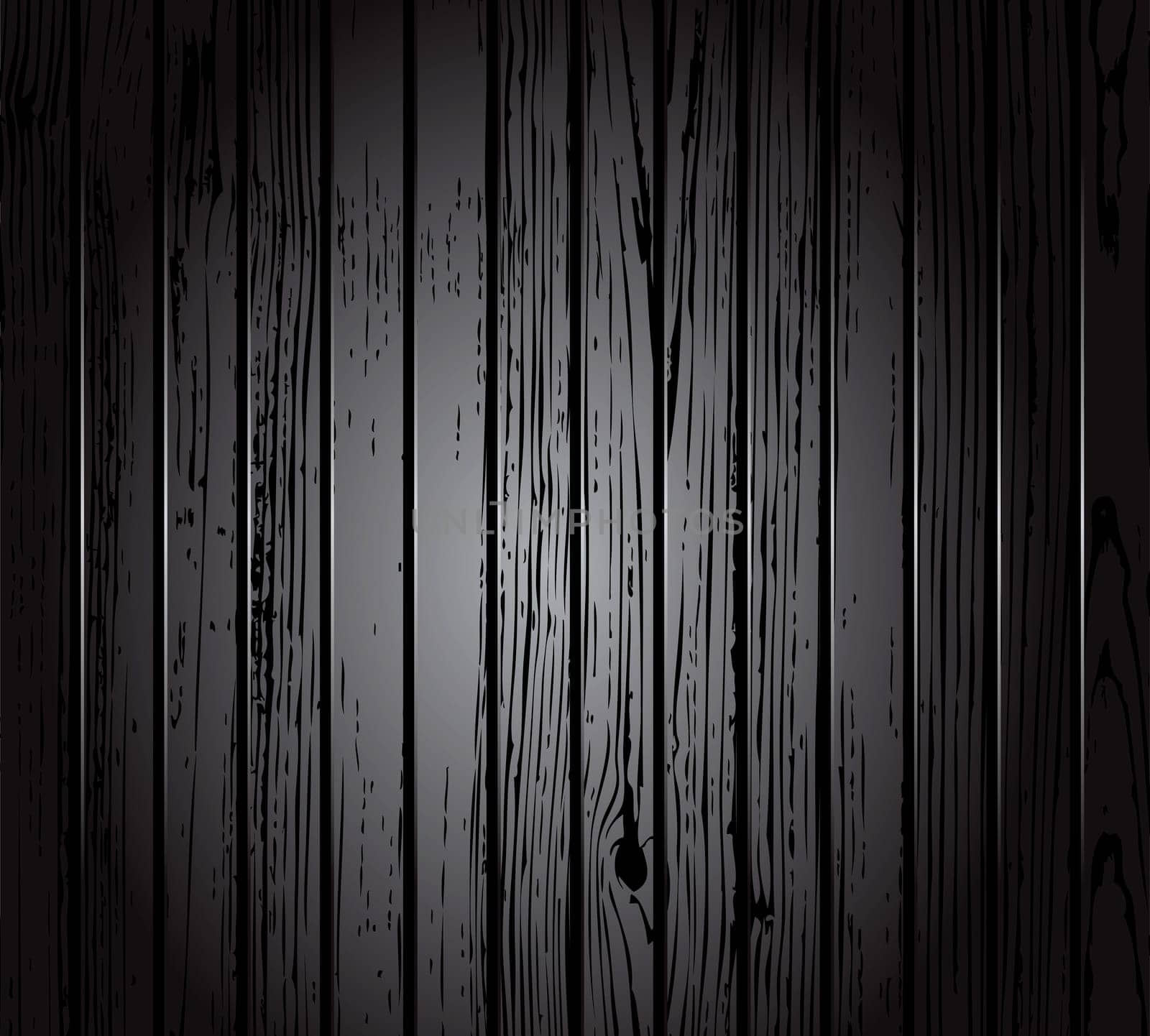 Wood vector texture in black and white style. Easy to recolor