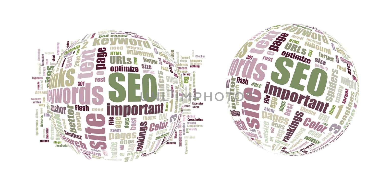 SEO Search Engine Optimization - Word Cloud