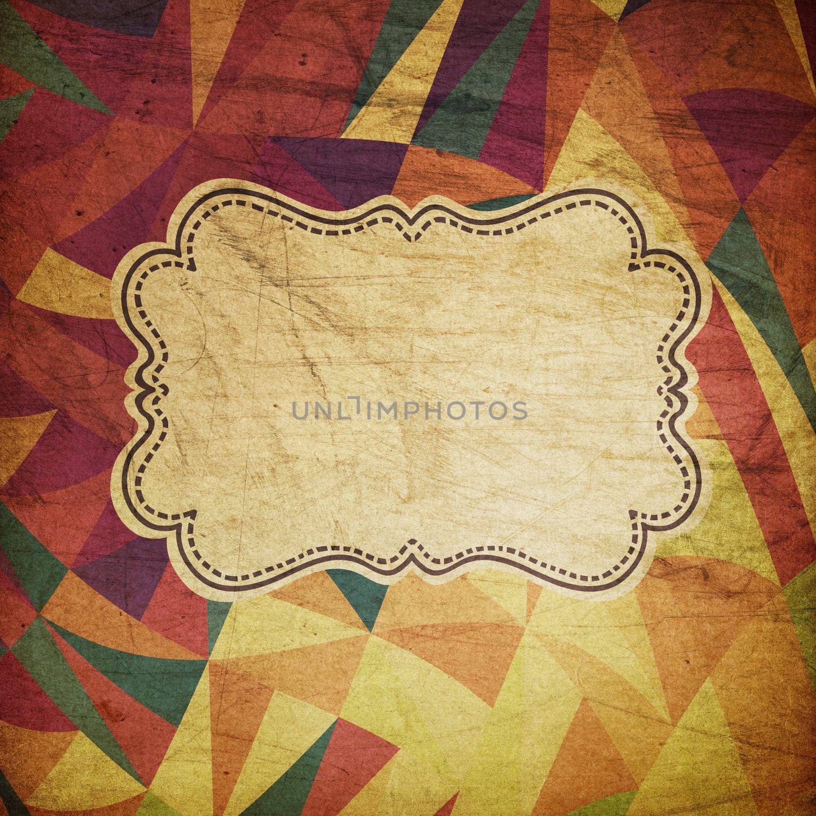 Retro grunge circus background