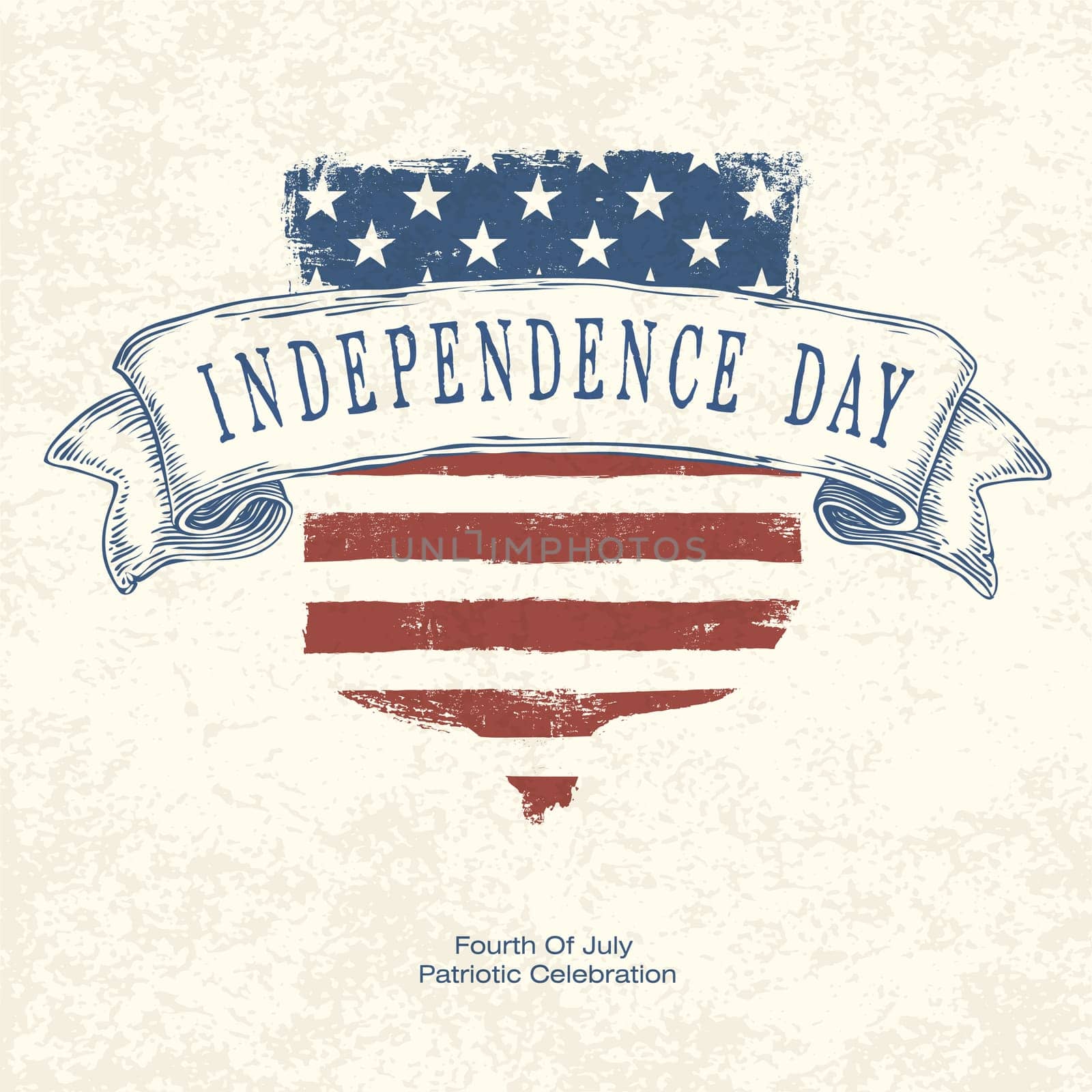 Independence day postertemplate. Vector