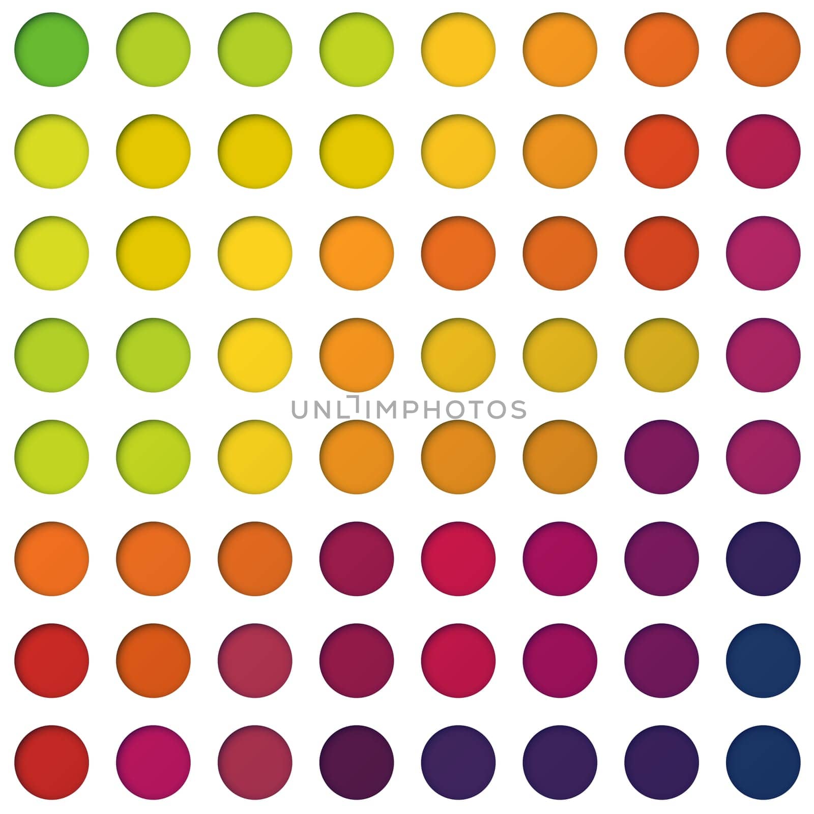 Abstract colorful circles background, vector