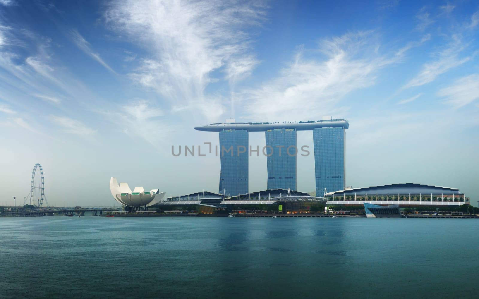 Singapore view from the river side