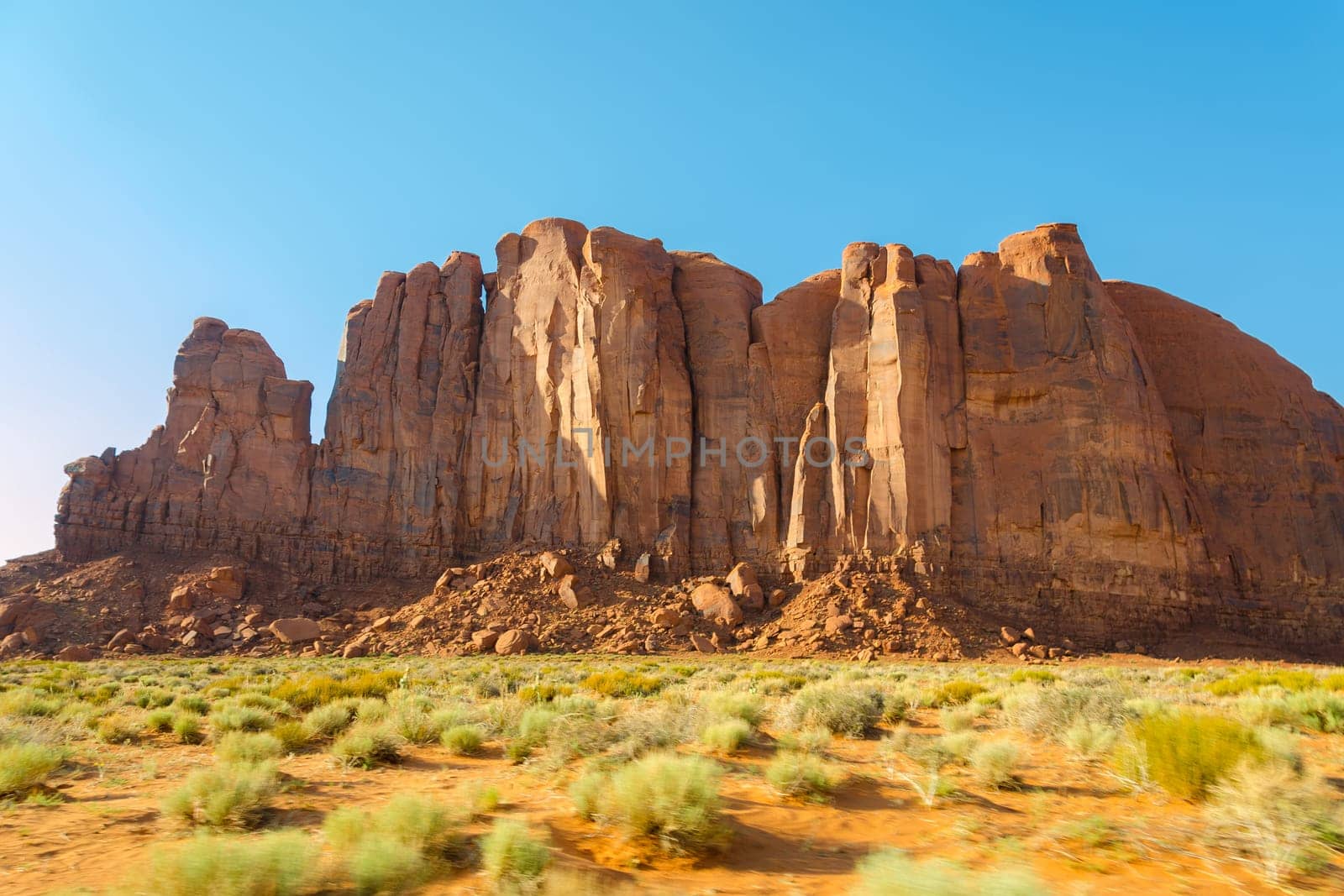Monument Valley in Utah in the United States of America
