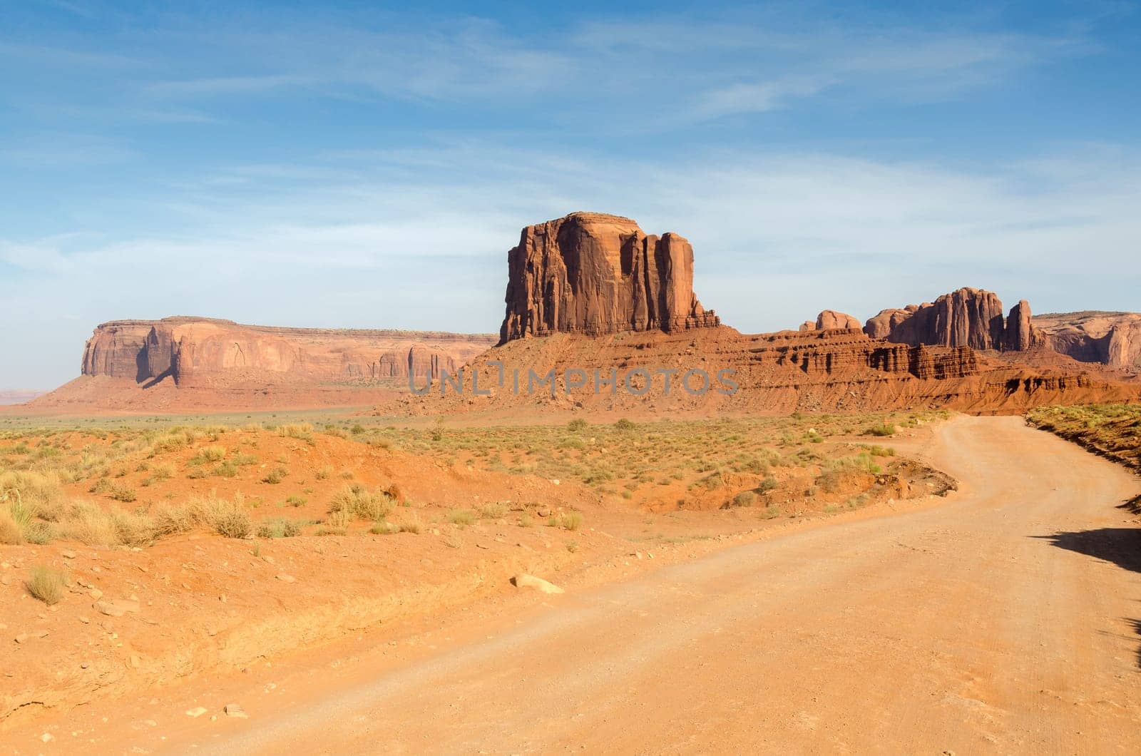 Monument Valley in Utah in the United States of America