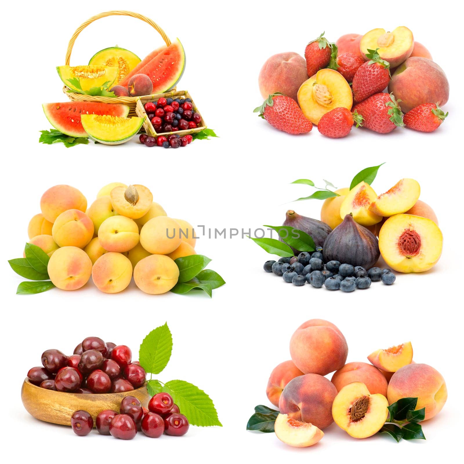 collection of fresh fruits