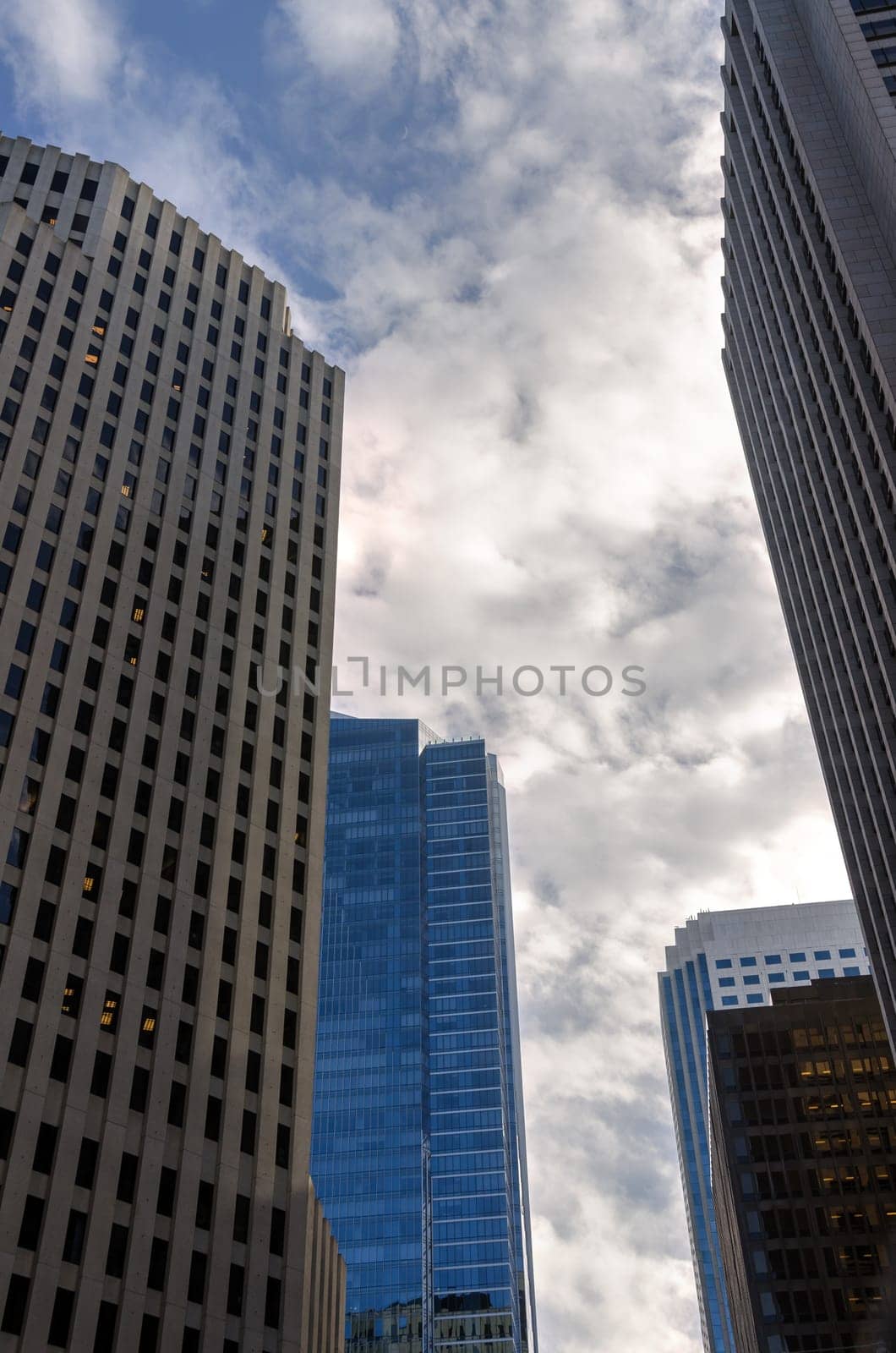 skyscraper in San Francisco in California in United States of America