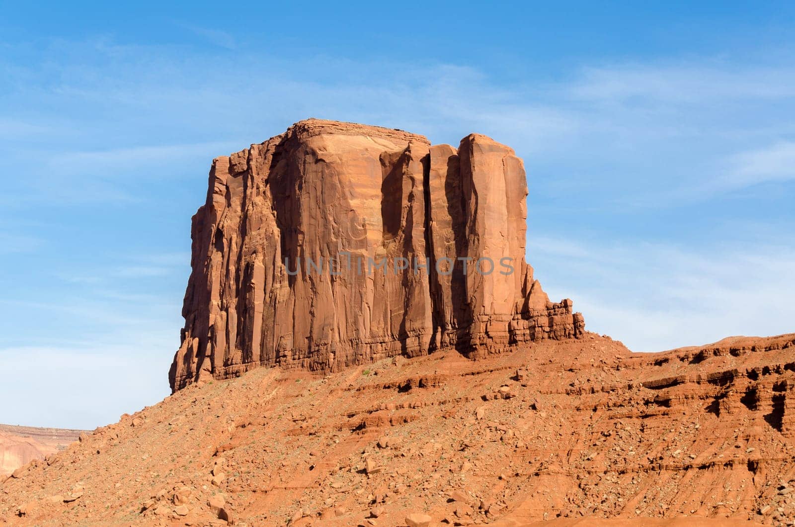 monolith in Monument Valley in Utah