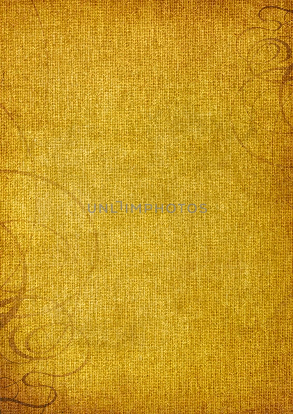 Line decoration canvas