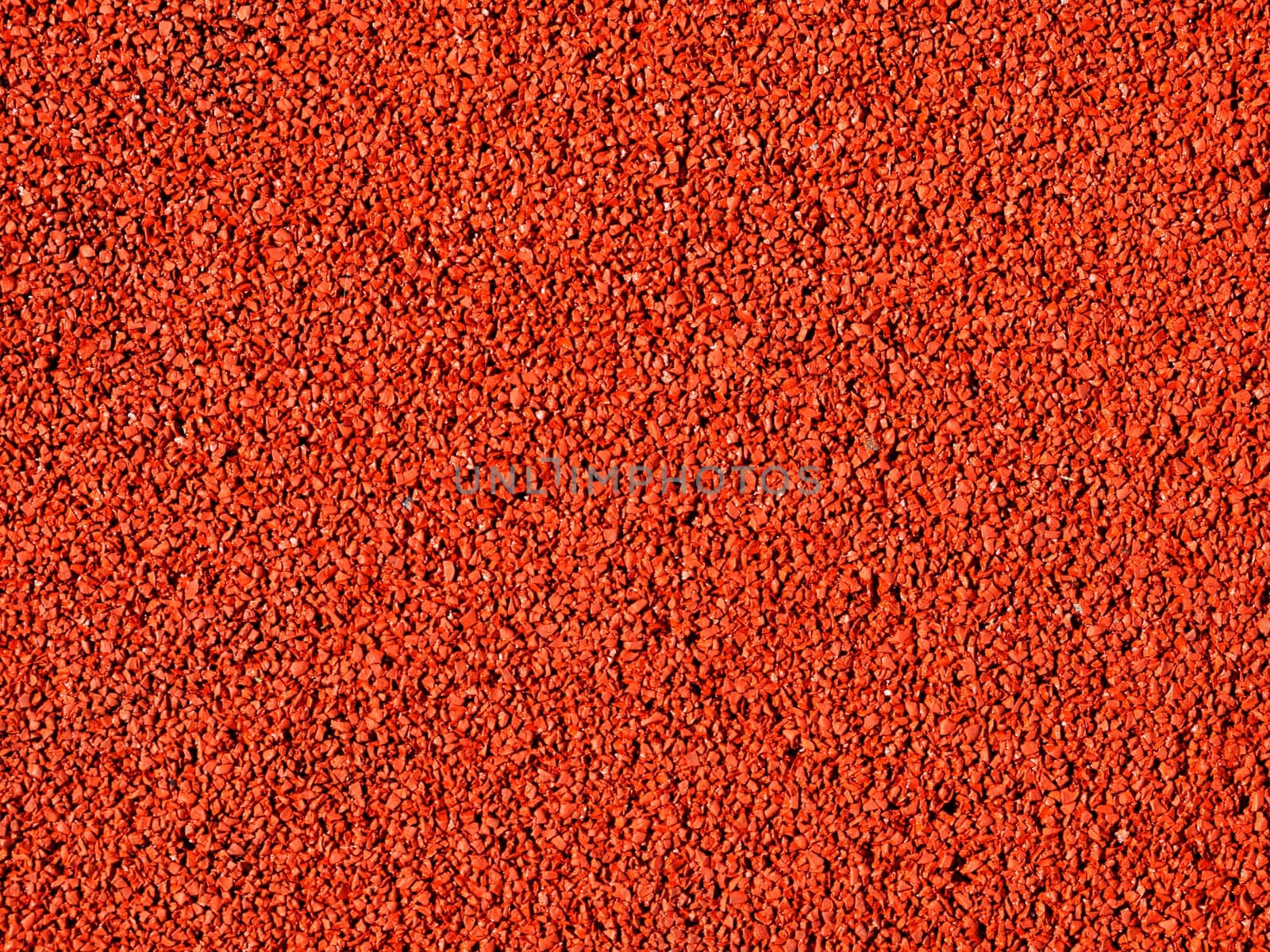 A red macadam pavement texture