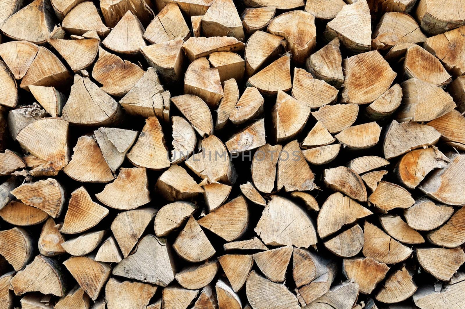 A stere of logs background