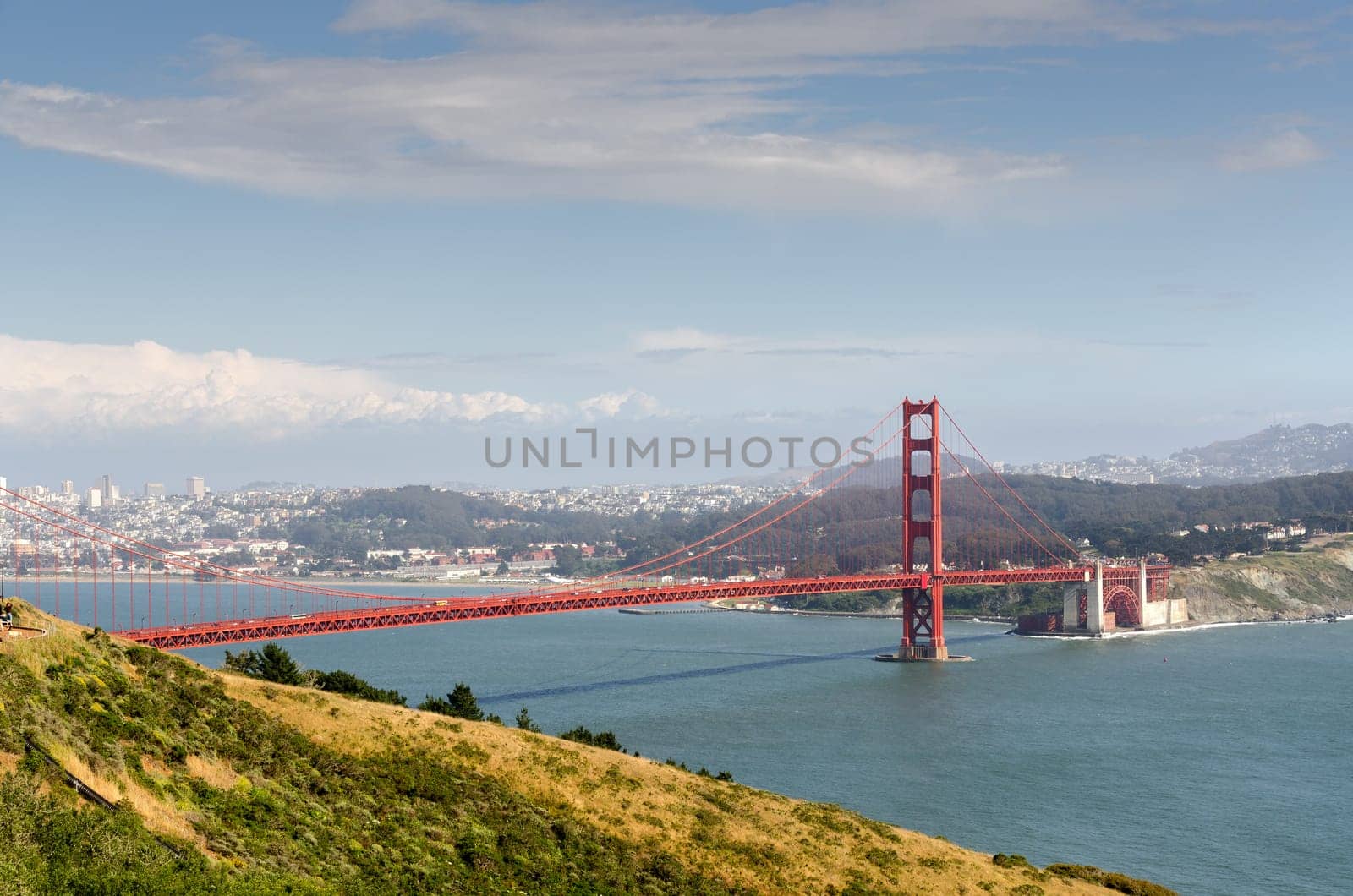 Golden Gate in San Francisco in California