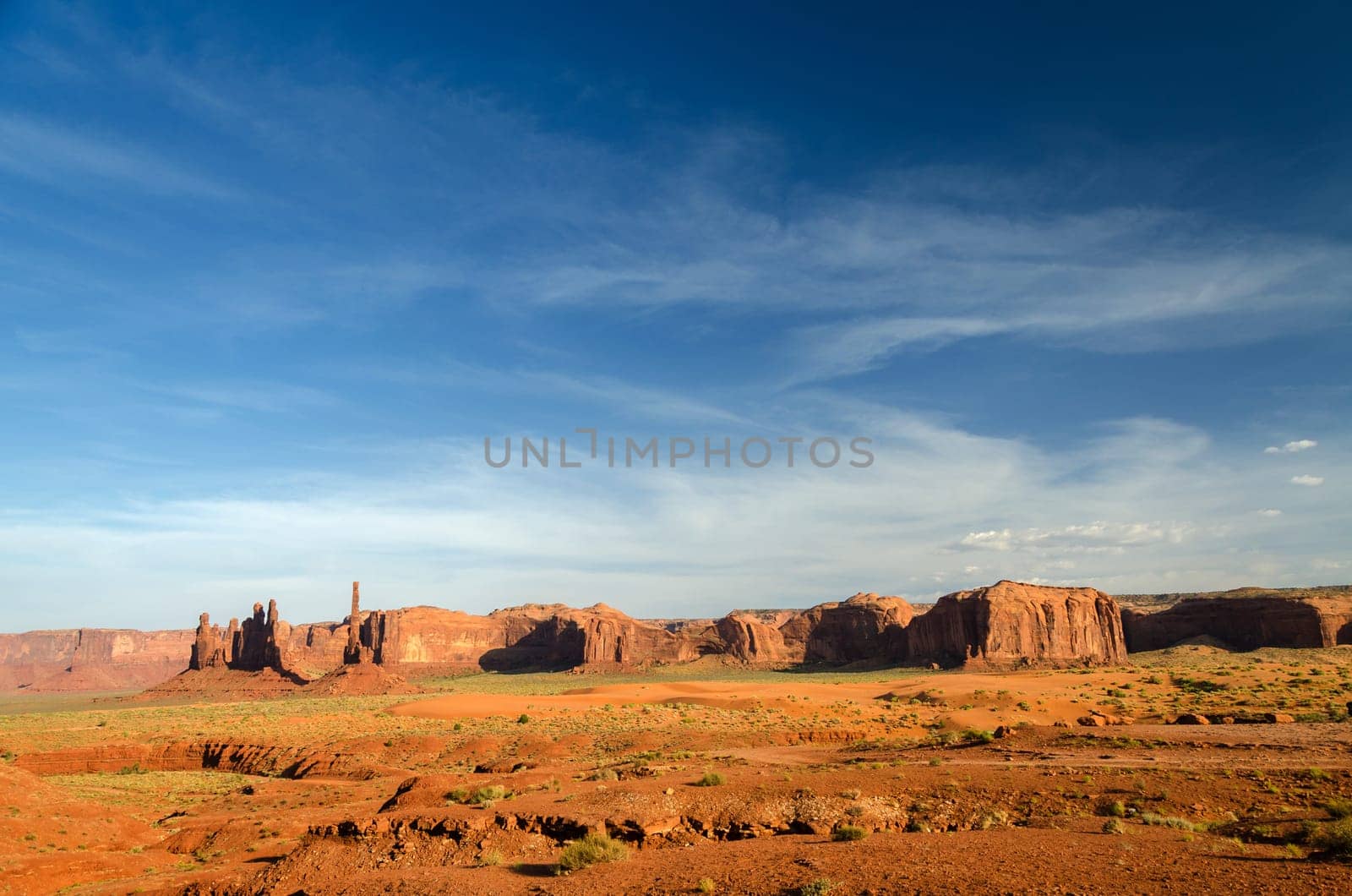 Monument Valley in Utah in the United States of America