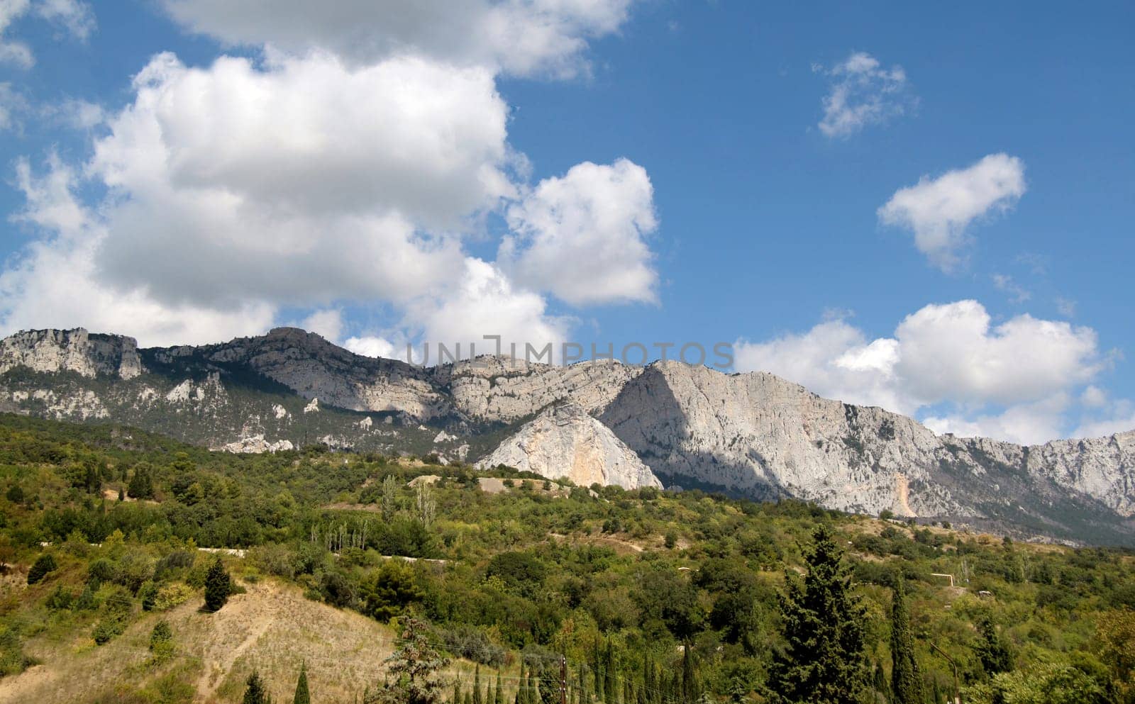 Beautiful mountain landscape in Crimea Ai-Petri
