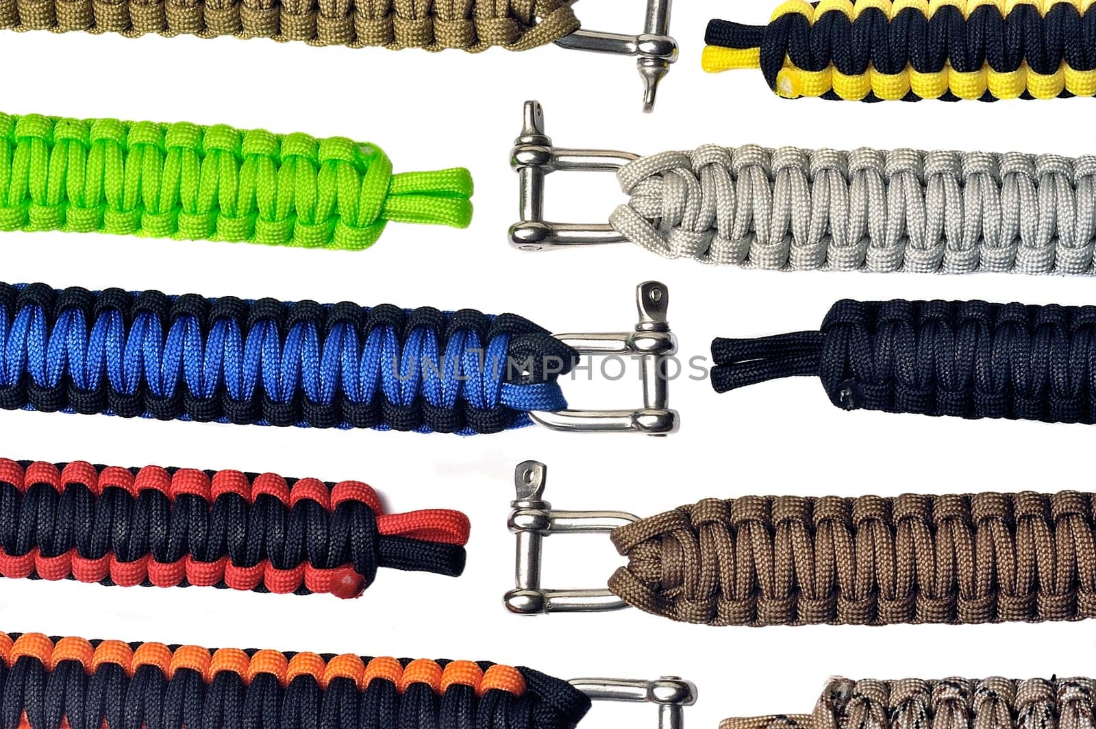 bracelets of survival offering a useful reserve of cord for the adventure
