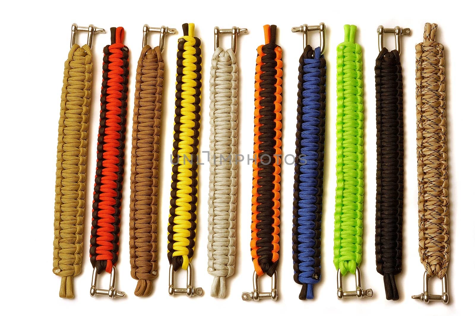 bracelets of survival offering a useful reserve of cord for the adventure