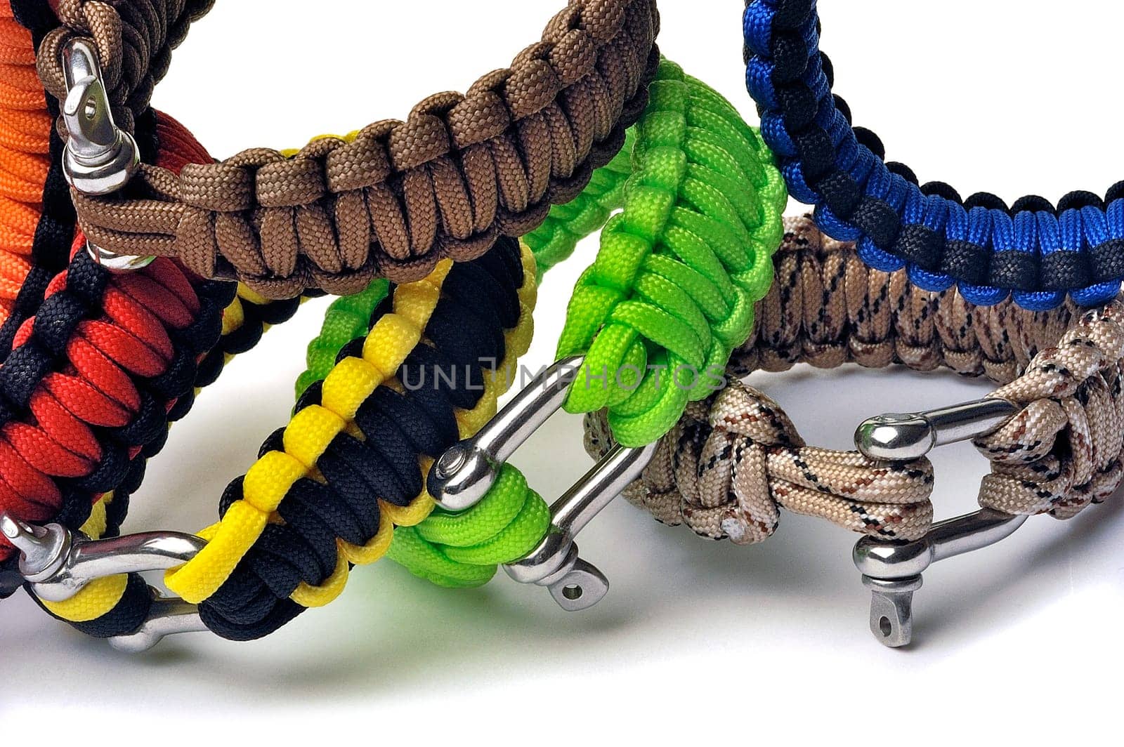 bracelets of survival offering a useful reserve of cord for the adventure