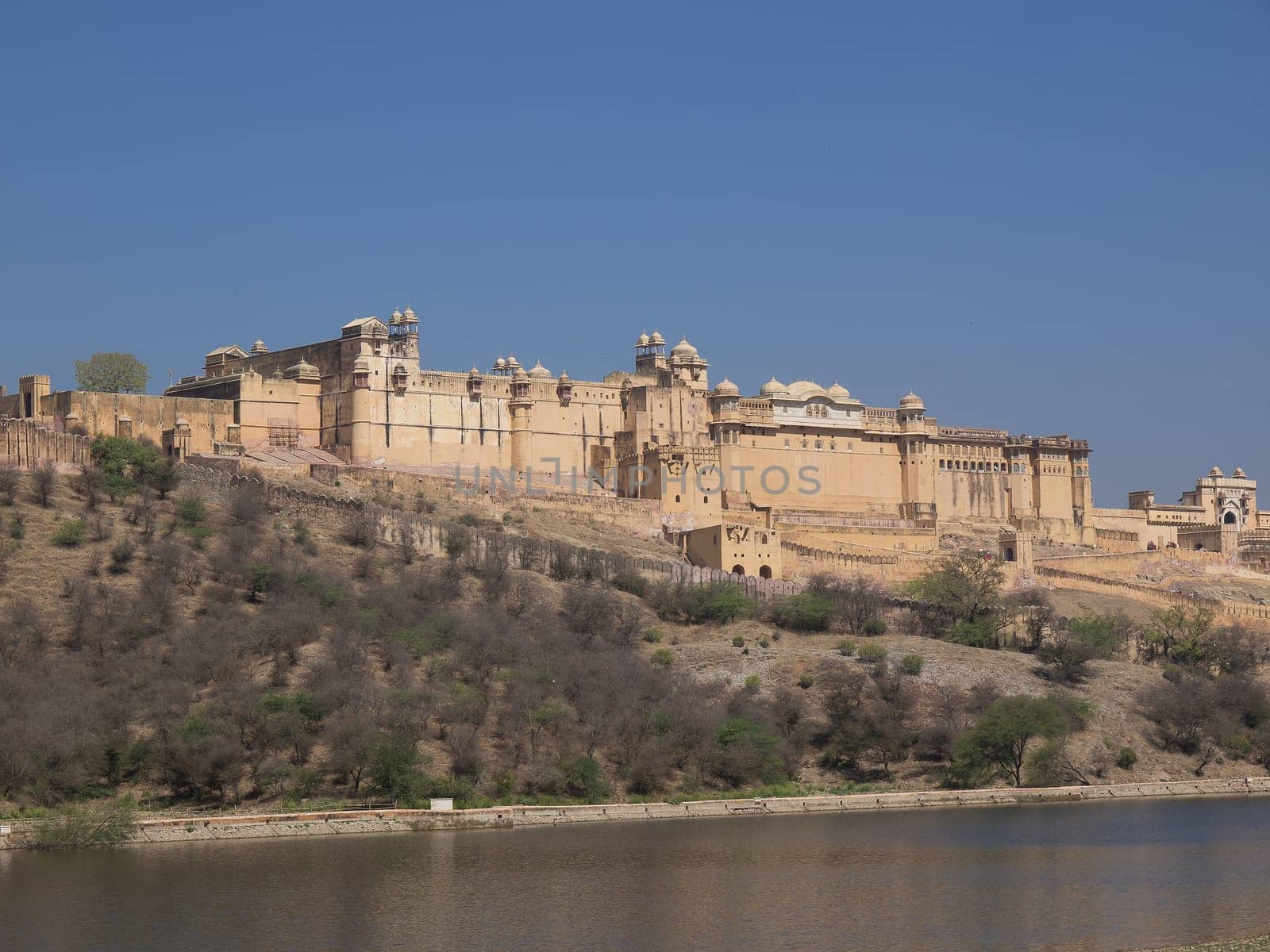 Beautiful Amber Fort near Jaipur city in Rajastan,India