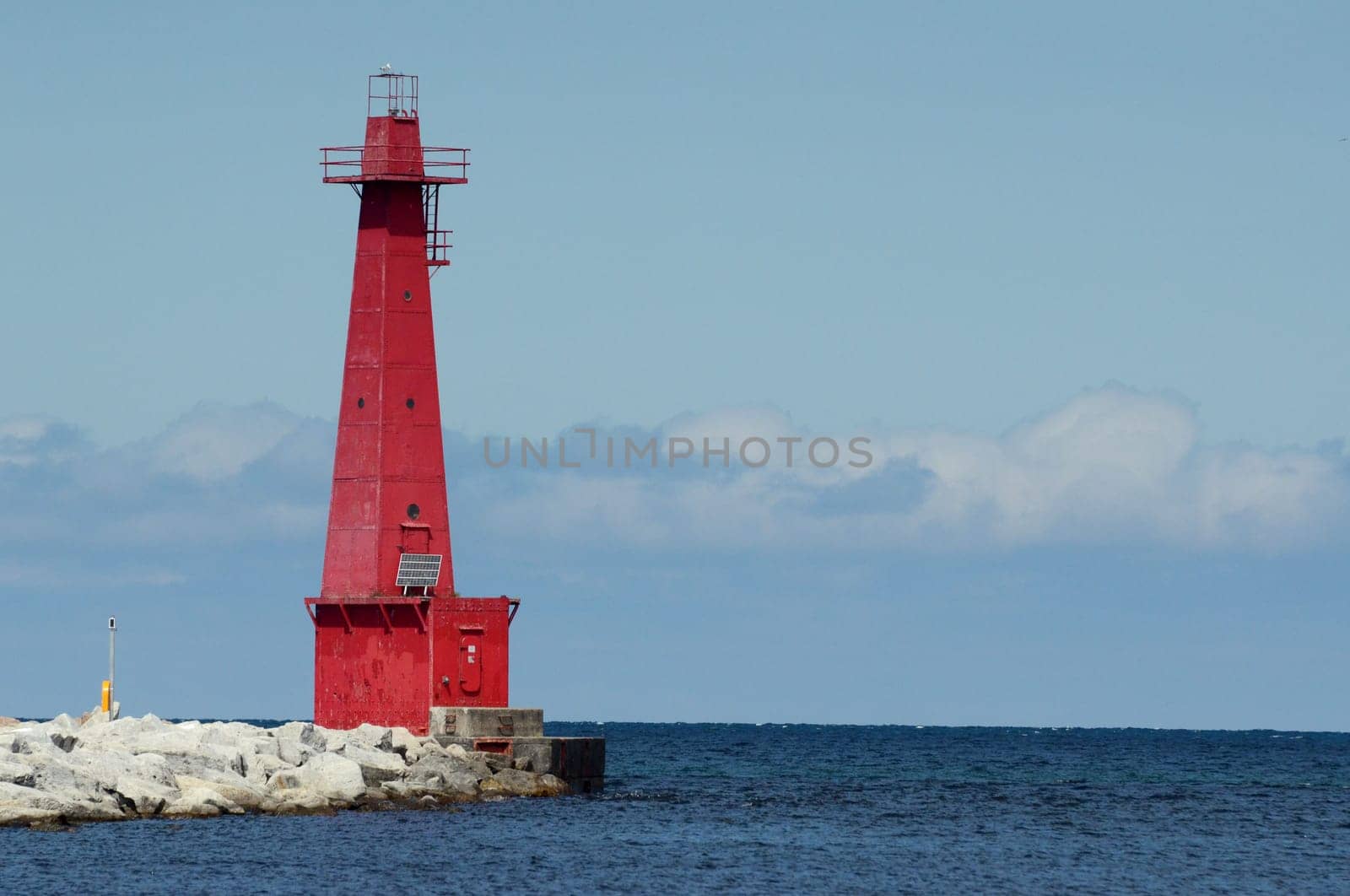 Lighthouse in Muskegon, Michigan, USA