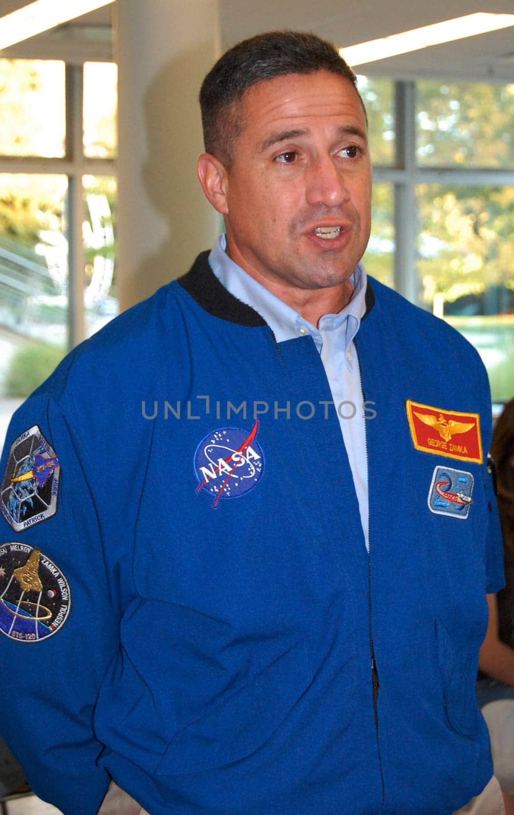 ANN ARBOR, MI - October 6: Astronaut George Zamka during his visit to the University of Michigan College of Engineering, October 6, 2010.