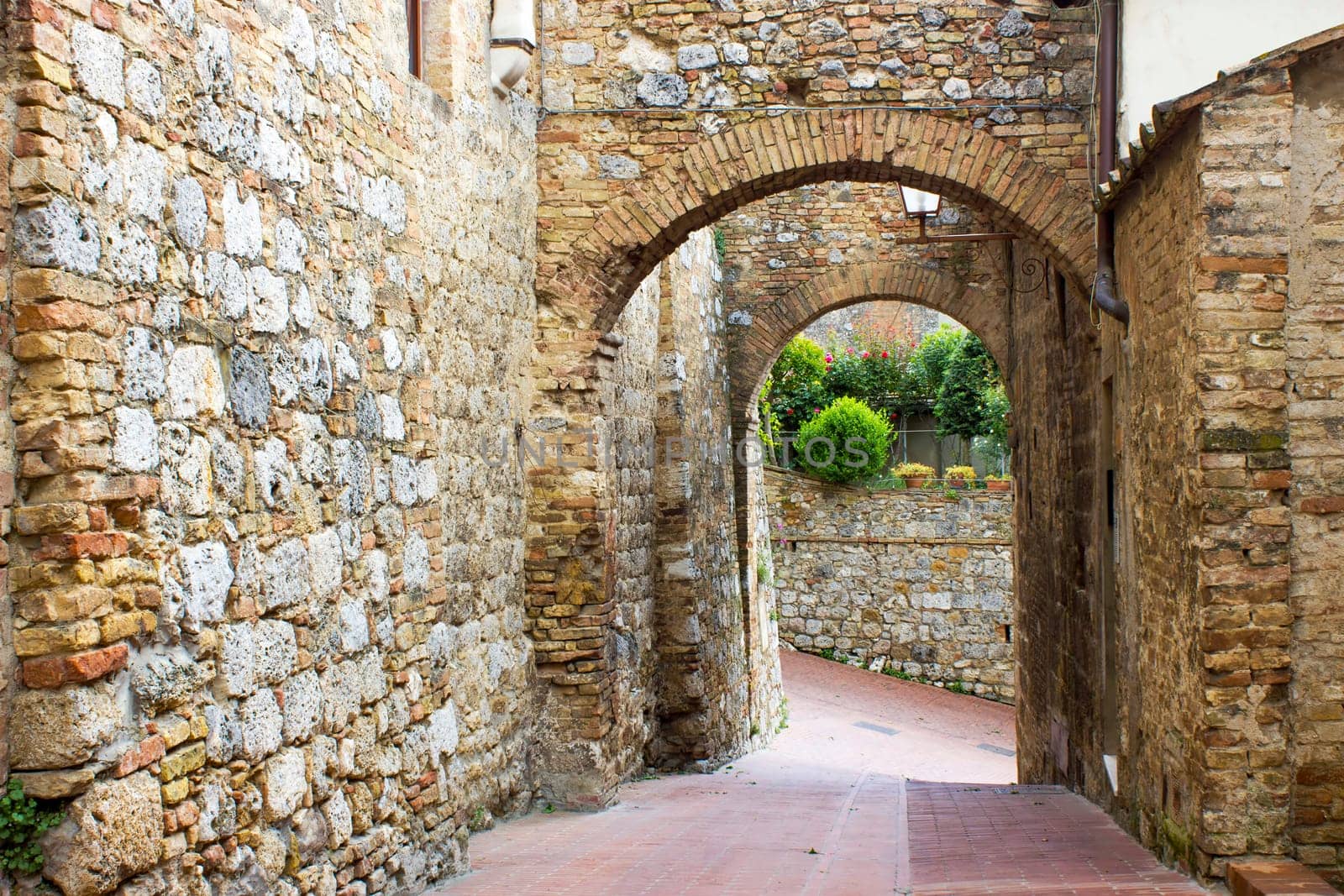 San Gimignano - small walled medieval hill town in the province of Siena, Tuscany, Italy