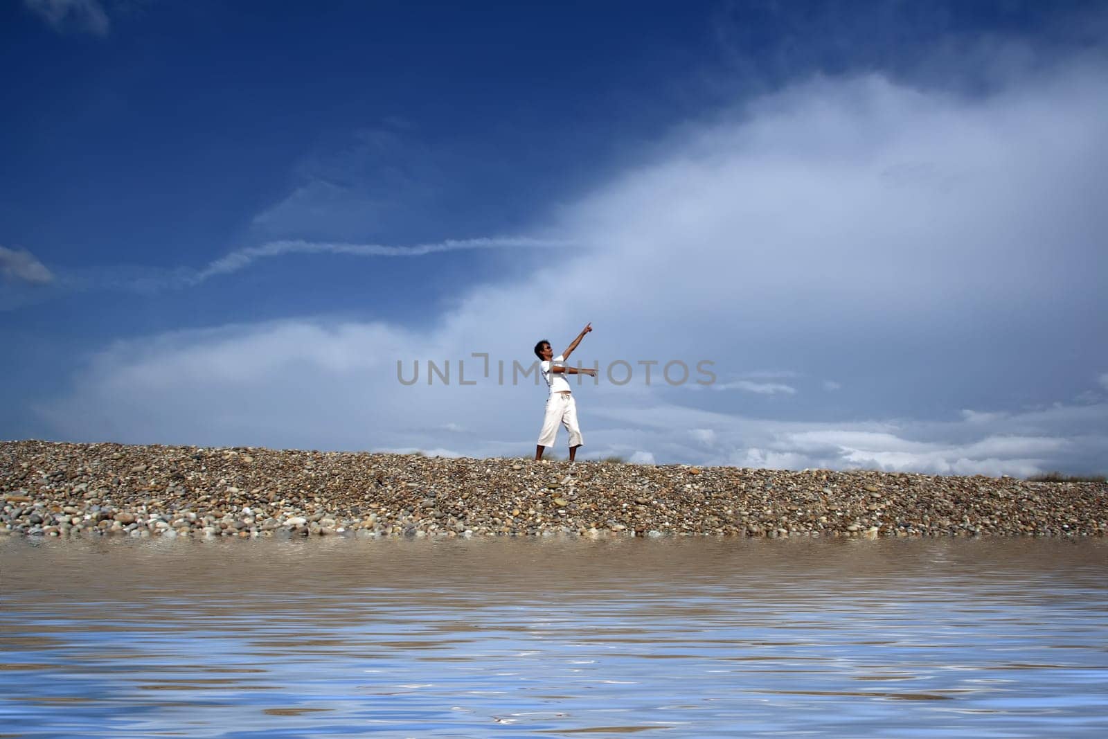 man with reflextion