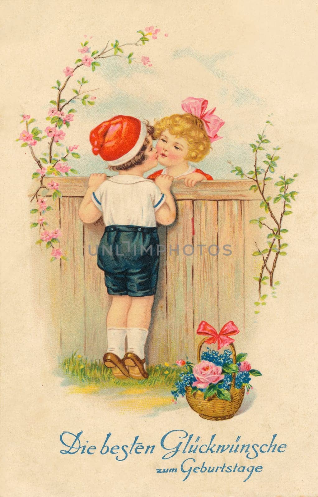 Nostalgic birthday card