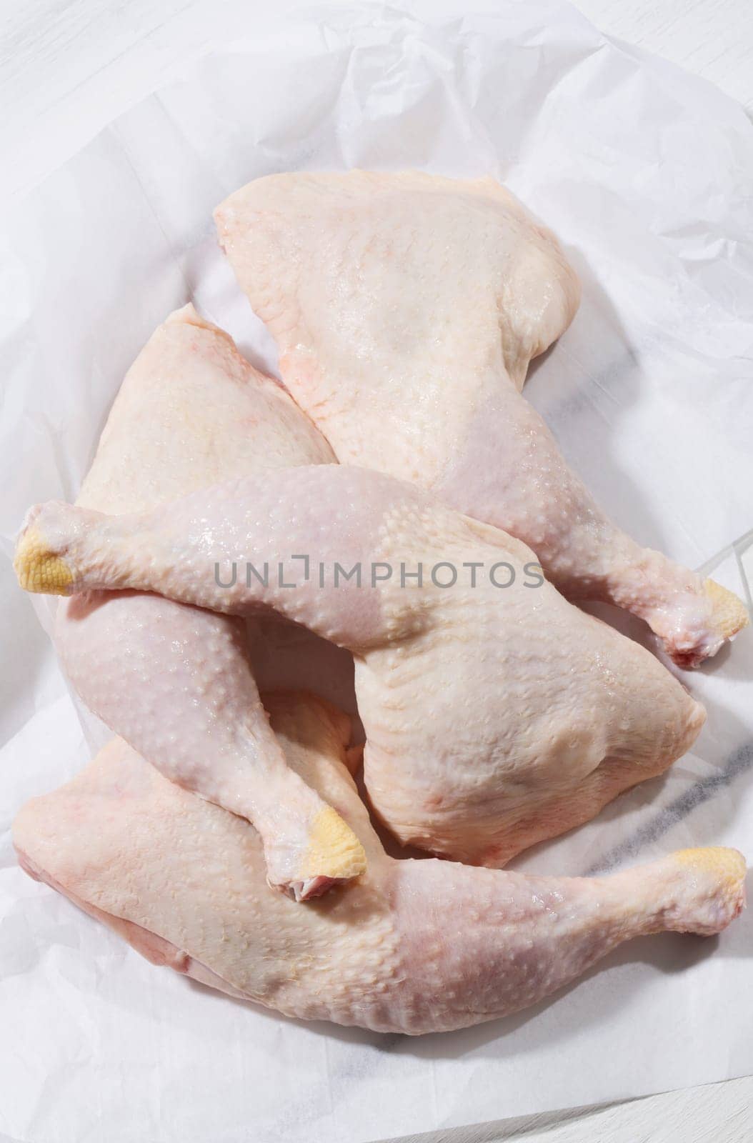 raw chicken legs
