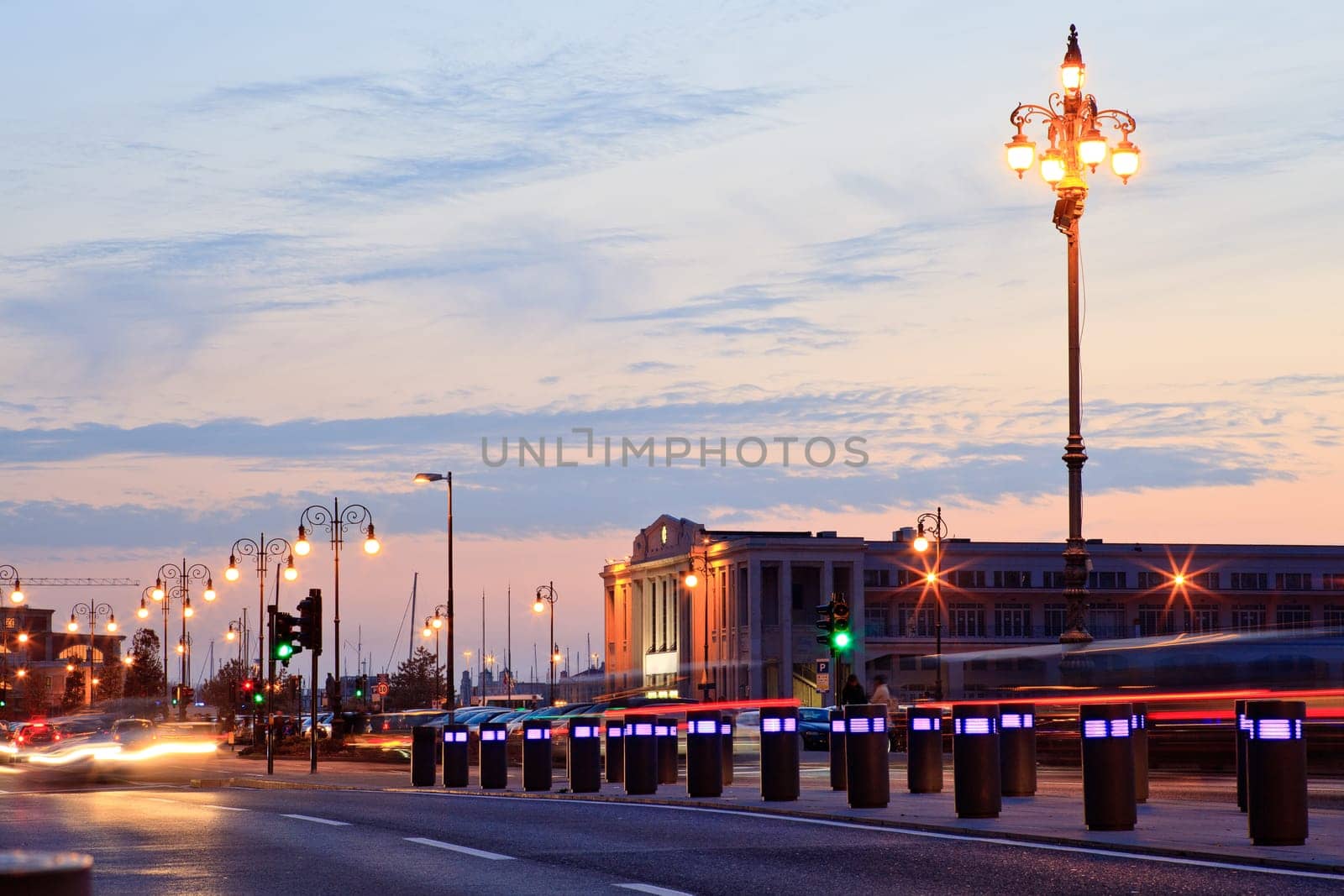 View of the road in the city of Trieste