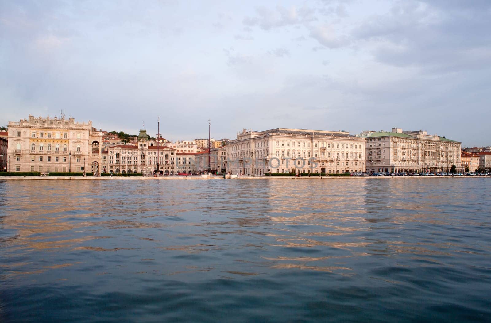 View of Piazza Unità d'Italia, Trieste - Italy