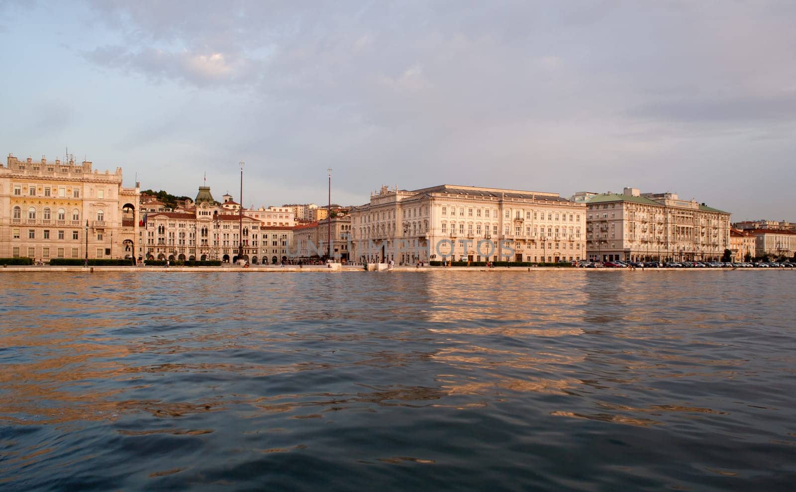View of Piazza Unità d'Italia, Trieste - Italy