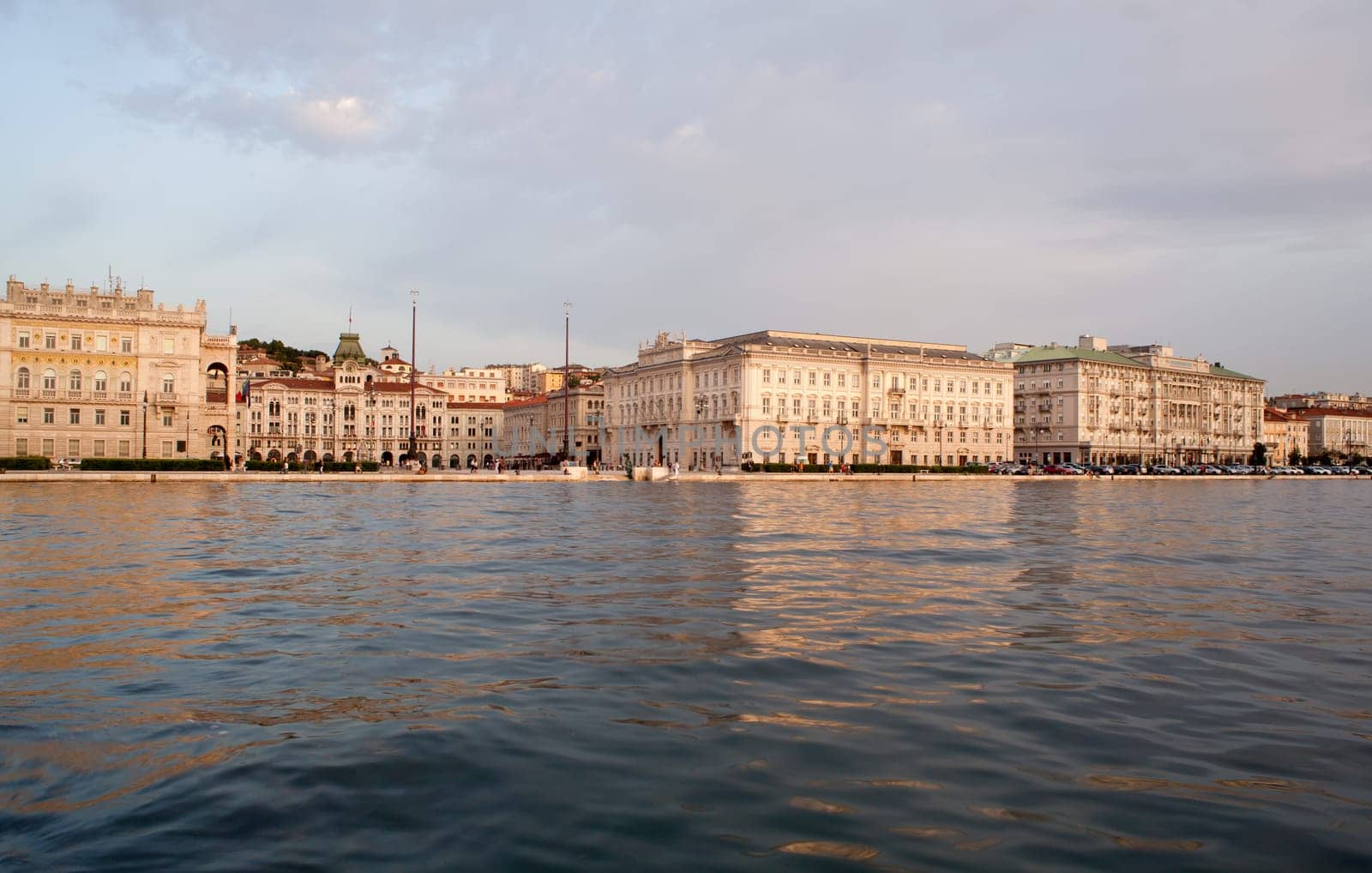 View of Piazza Unità d'Italia, Trieste - Italy
