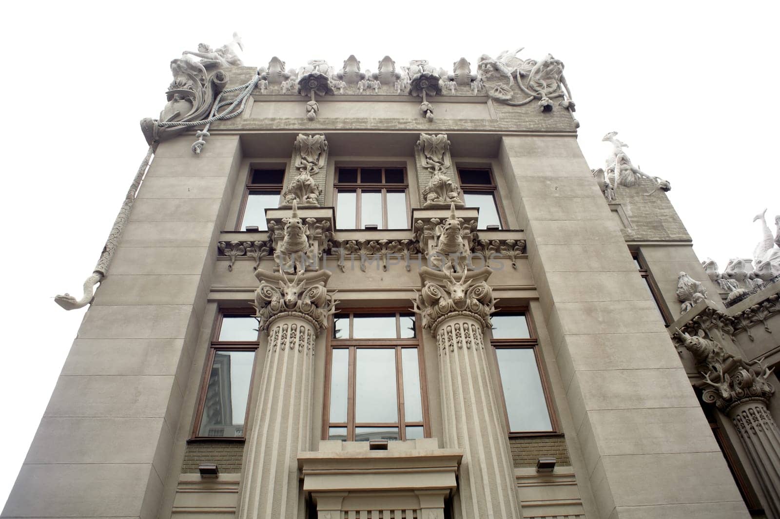 View of Horodetsky House, Kiev
