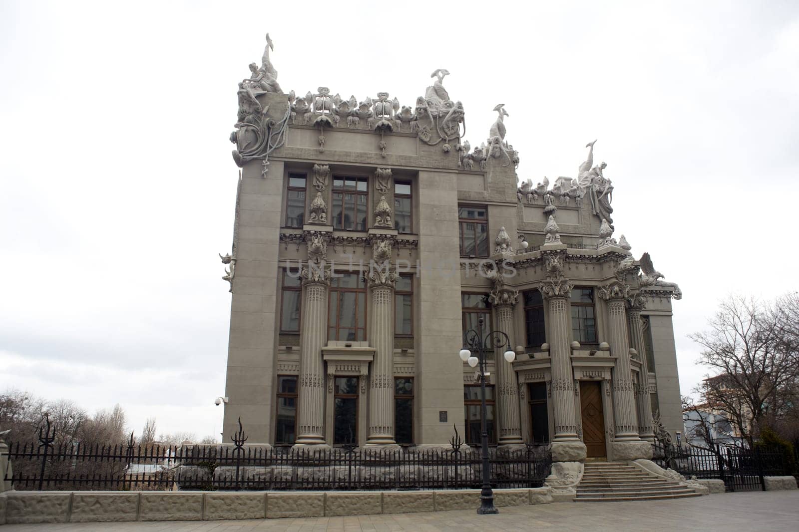 View of Horodetsky House, Kiev