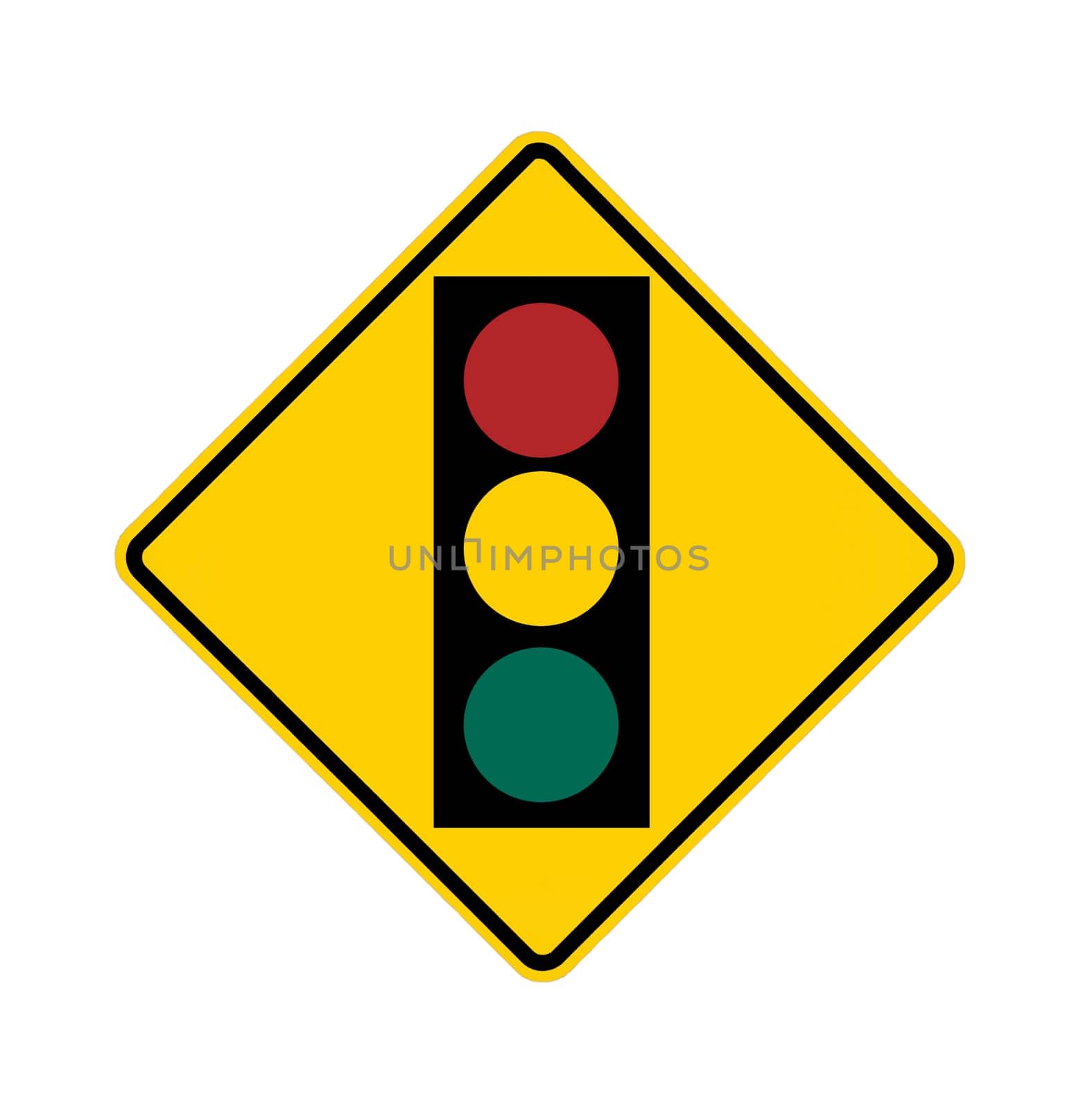 road sign - traffic light
