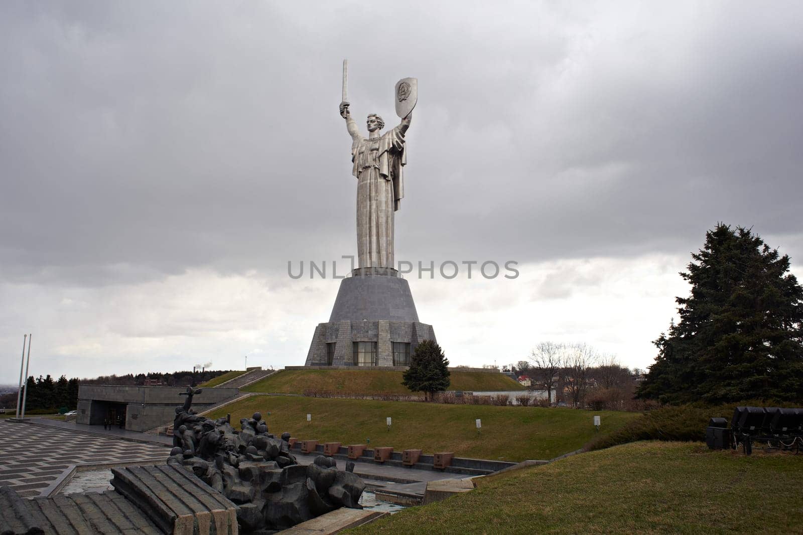 Monument of the Motherland in Kiev - Ukraine