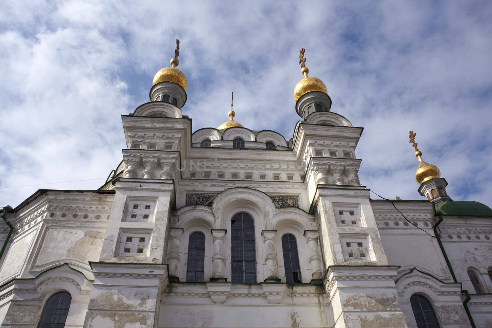 View of Pechersk Lavra monastery in Kiev, Ukraine