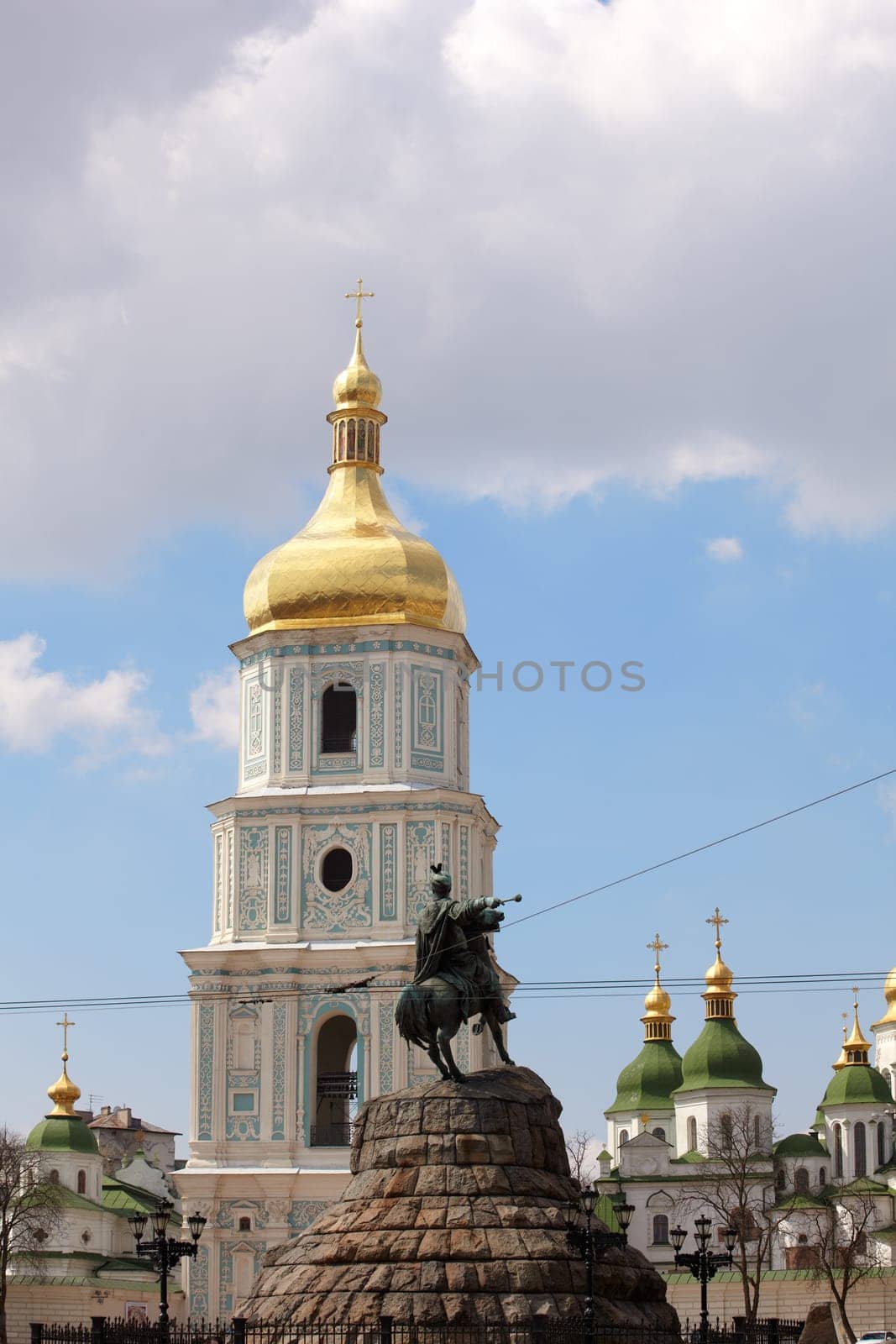 Monument of famous Ukrainian Hetman Bogdan Khmelnitsky