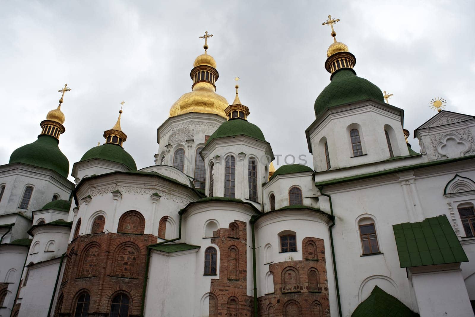 View of Saint Sophia Cathedral in Kiev, Ukraine
