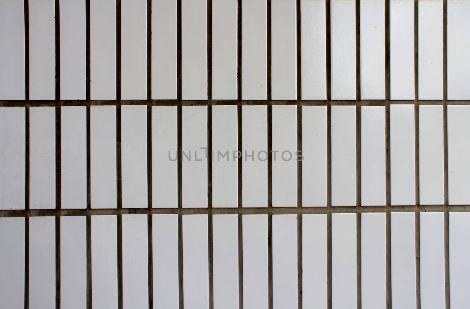A white brick wall