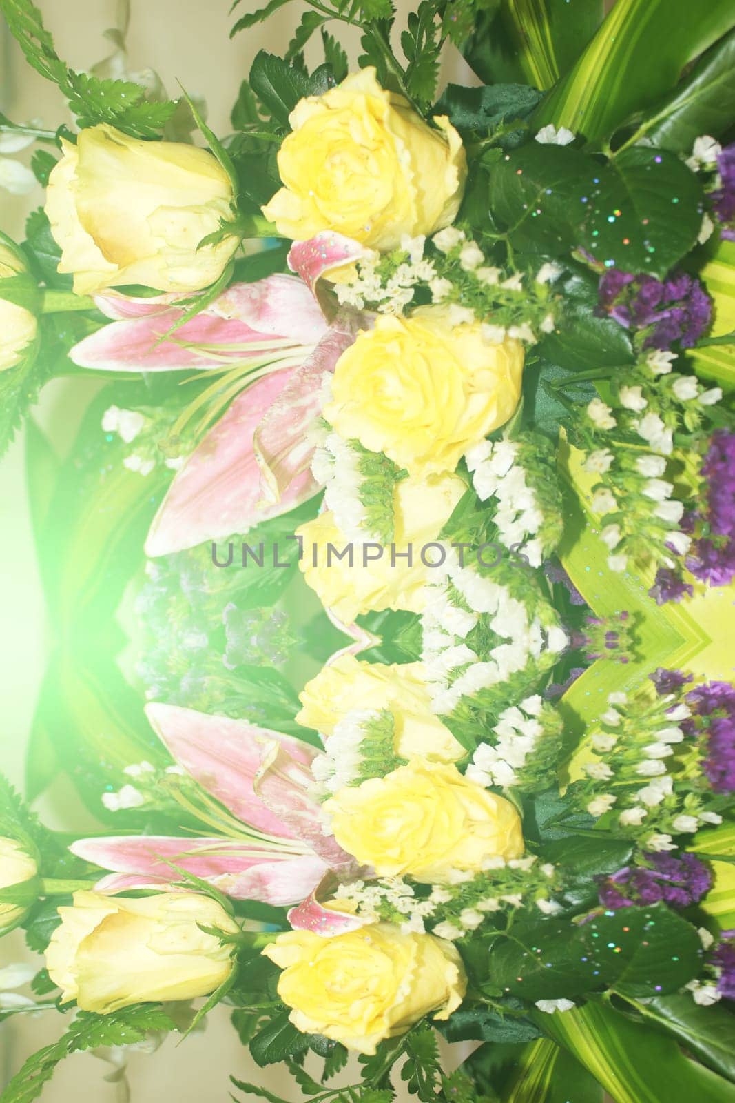 Summer flower background.