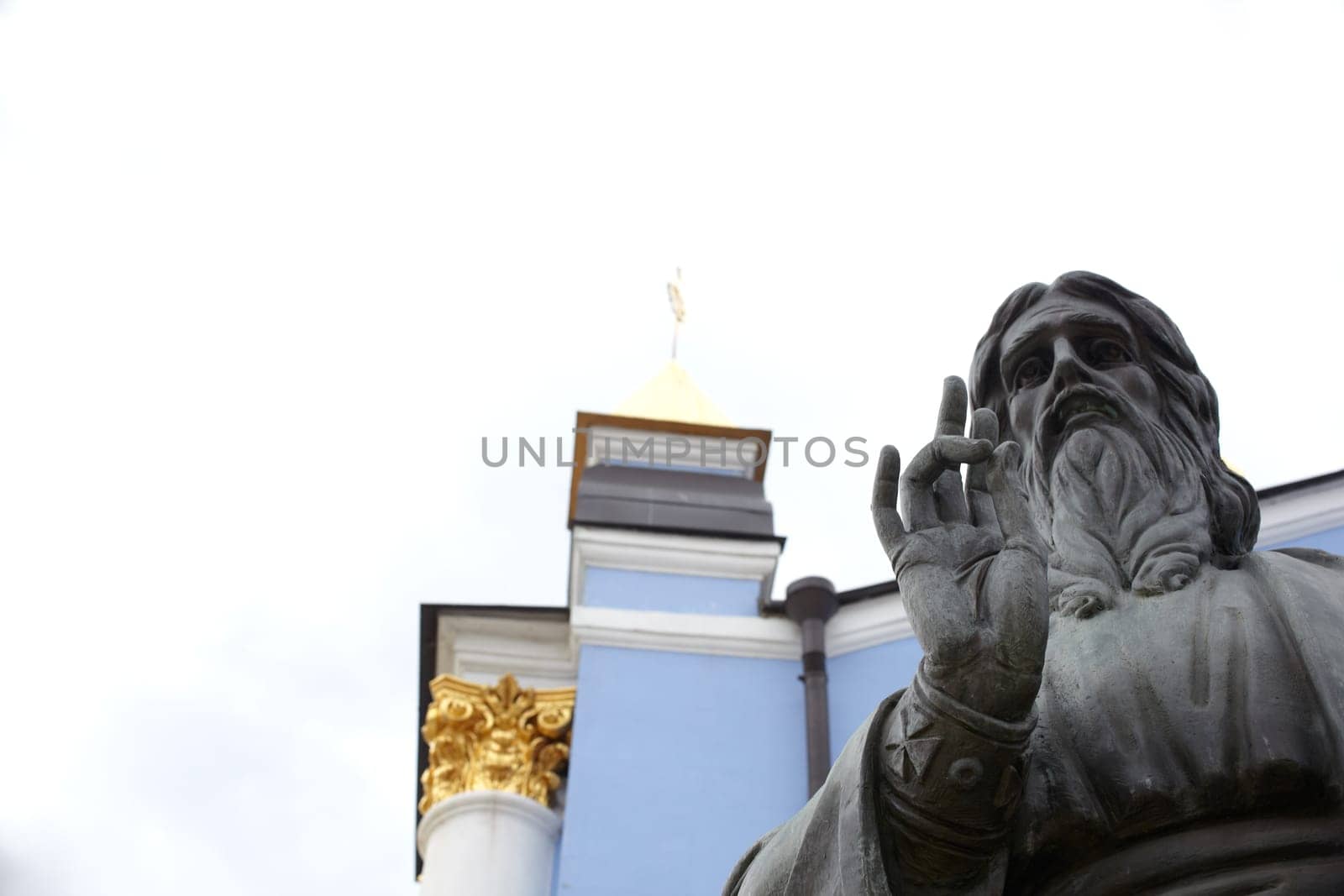 Jesus Christ statue, cathedral of Mihaylovskiy monastery