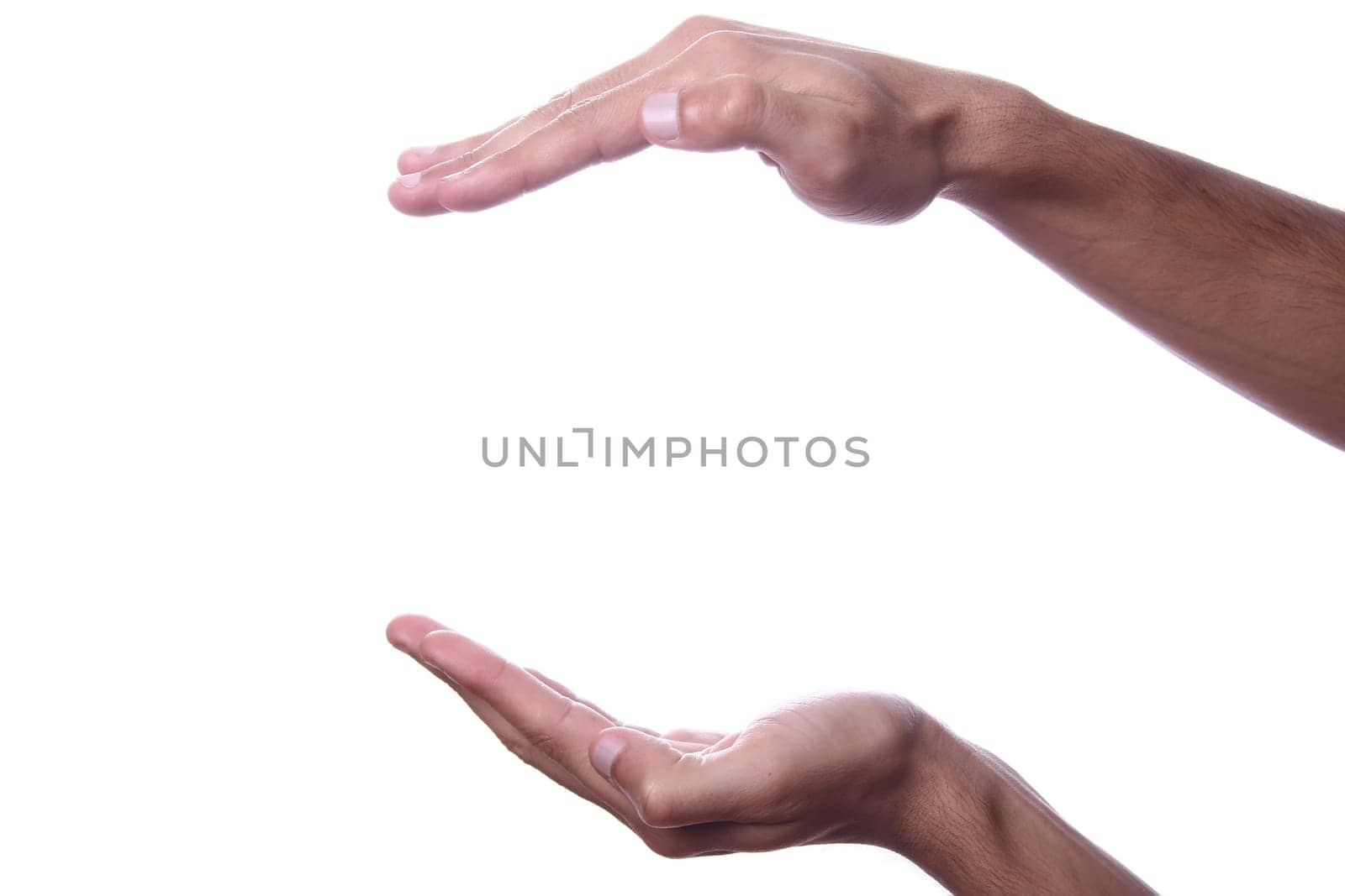 Hands joined together