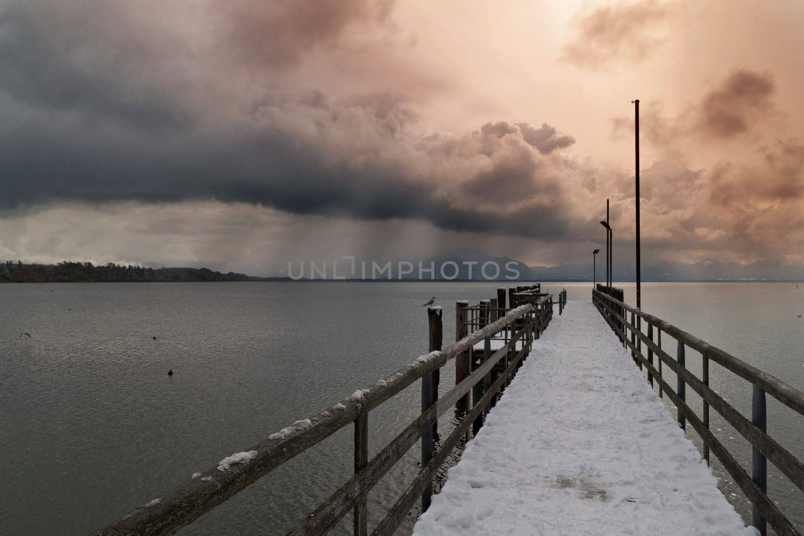 Storms at Lake Chiemsee
