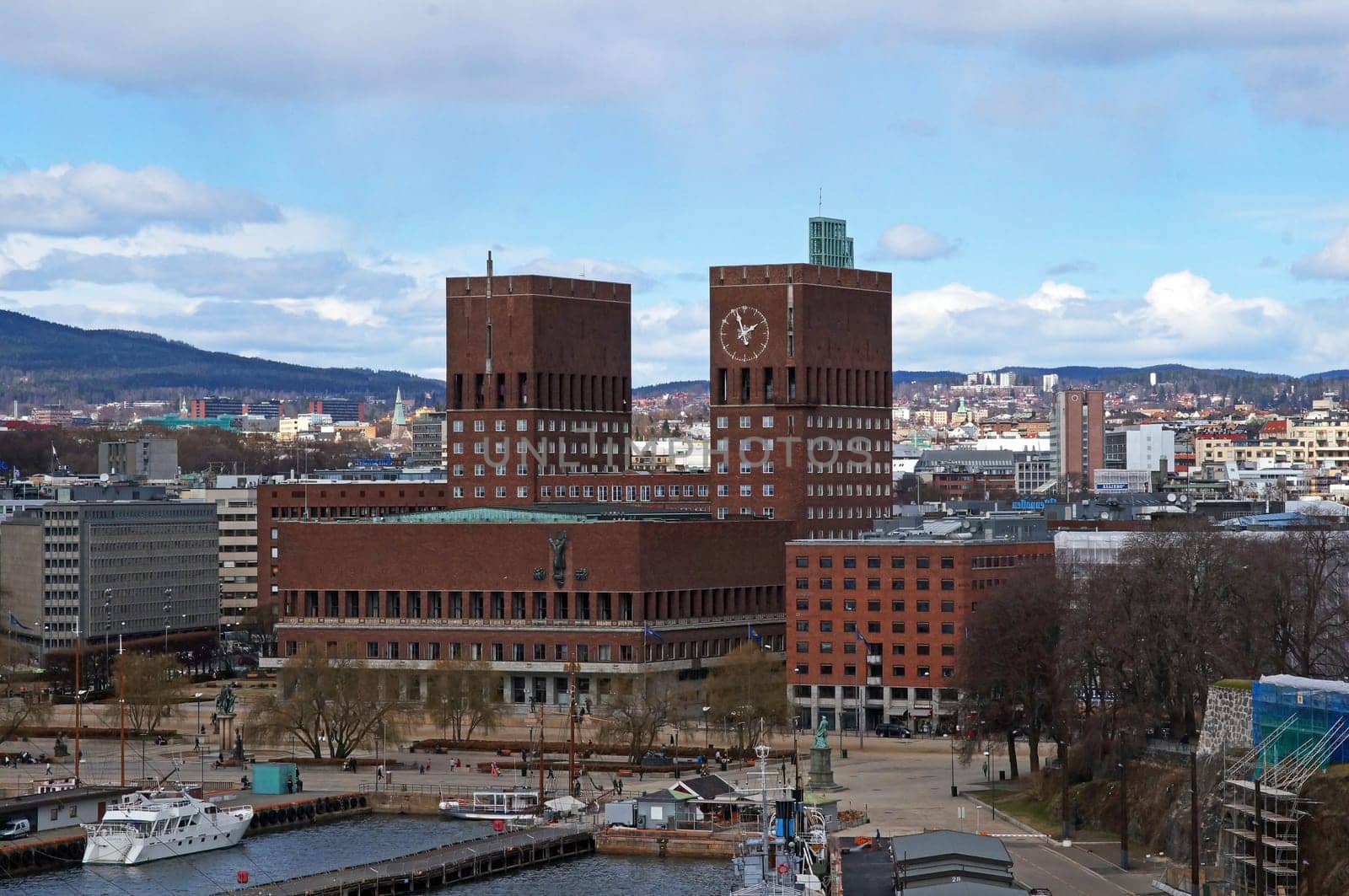 Rathaus Oslo Norwegen / City Hall Oslo Norway