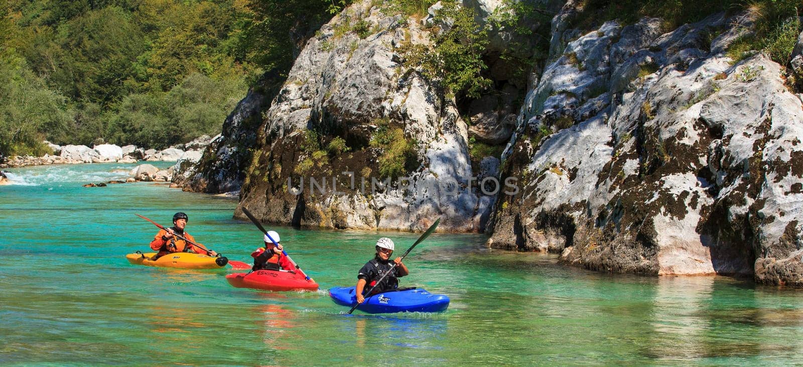 KOBARID, SLOVENIA - AUGUST 20