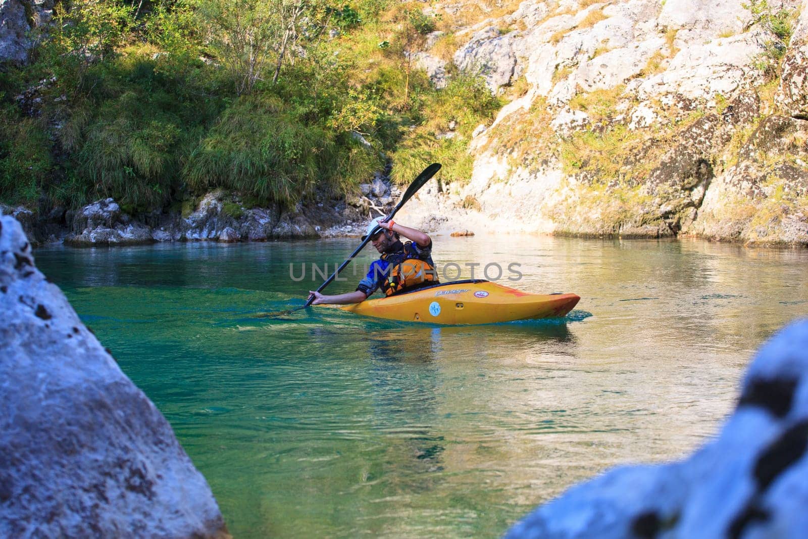 KOBARID, SLOVENIA - AUGUST 19