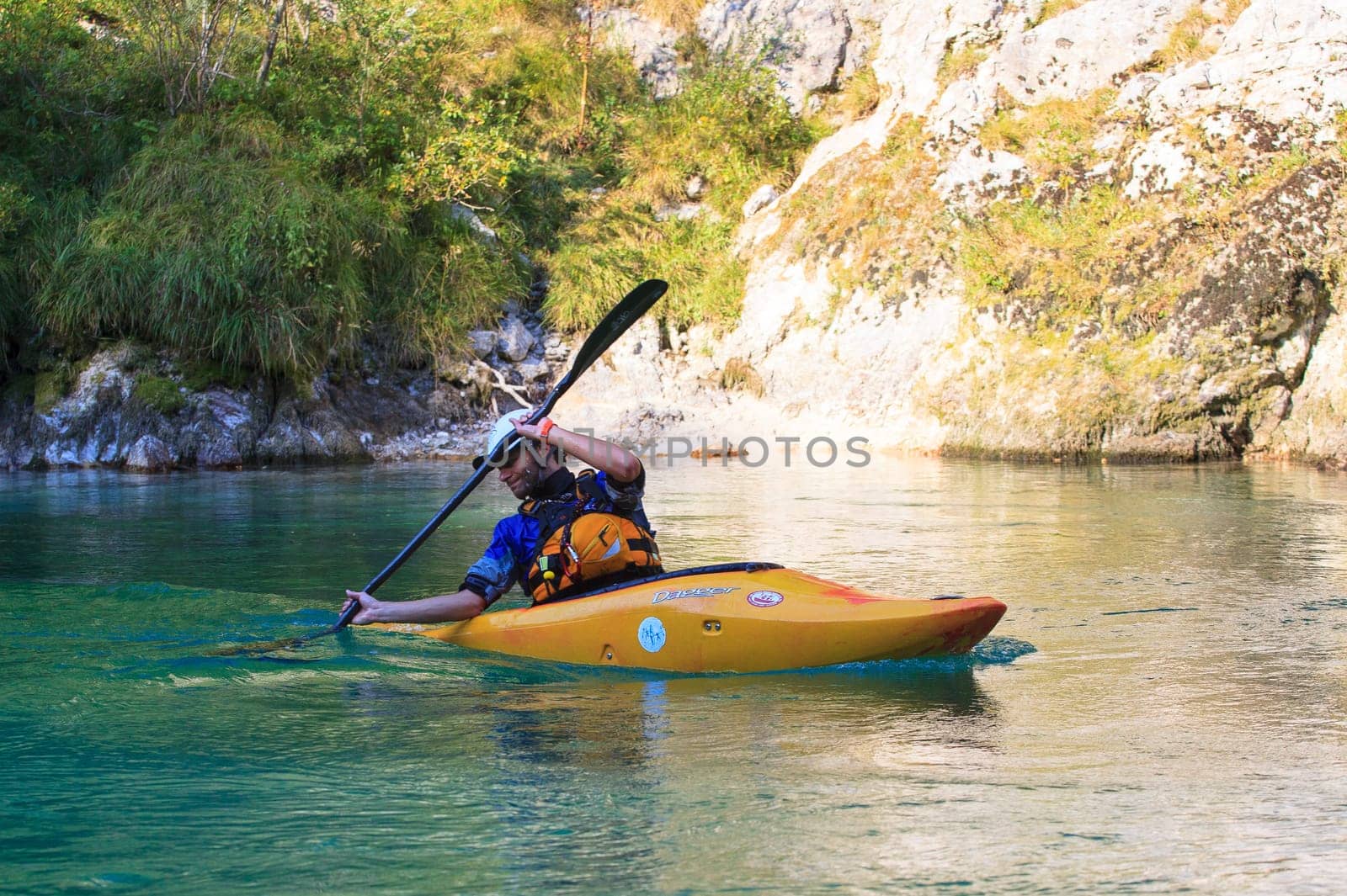 KOBARID, SLOVENIA - AUGUST 19