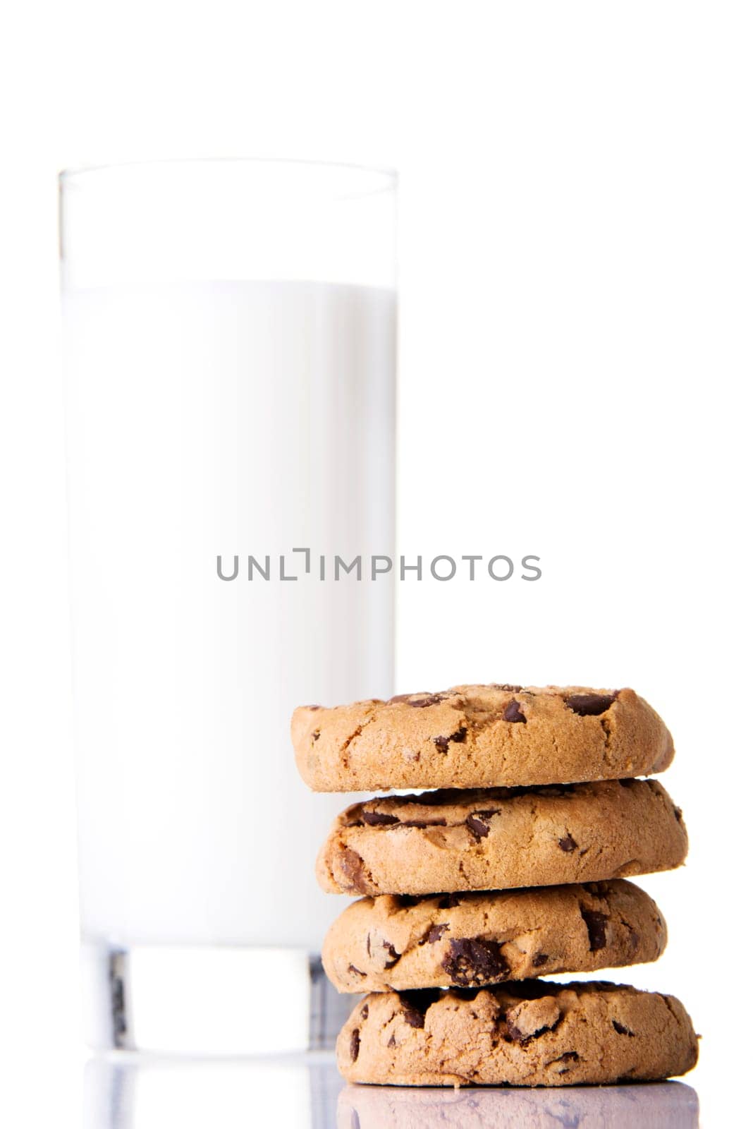cookies and milk,isolated on white