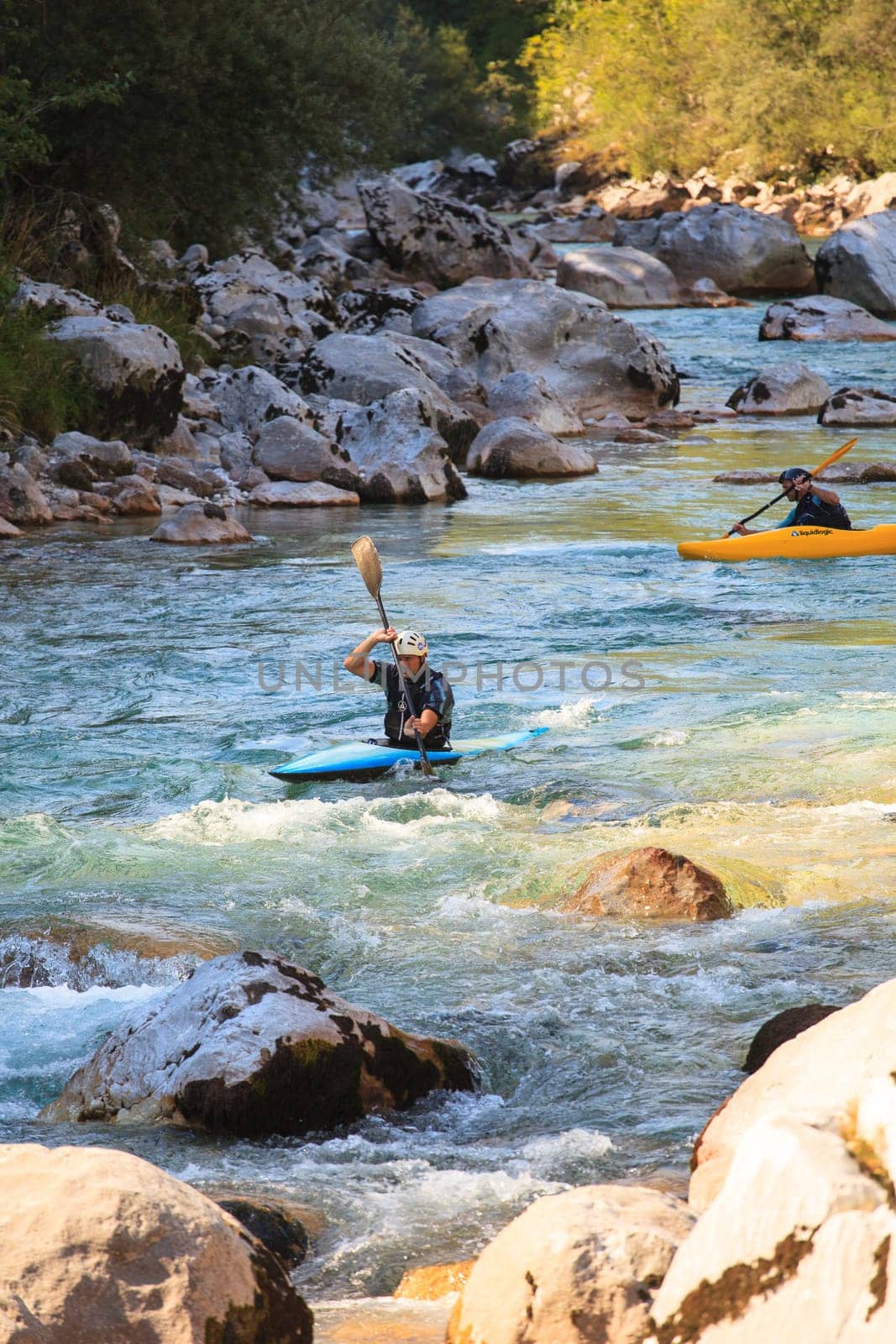 KOBARID, SLOVENIA - AUGUST 18