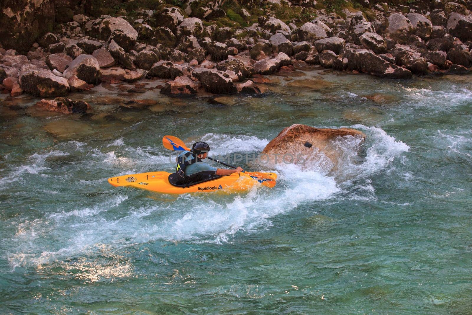 KOBARID, SLOVENIA - AUGUST 18